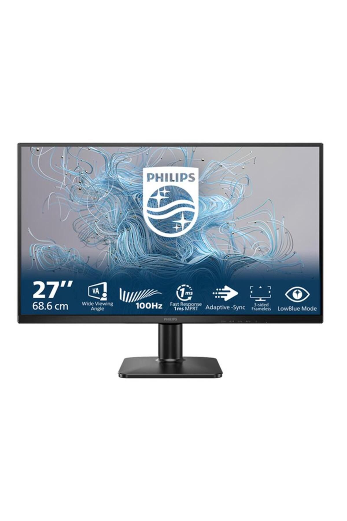Pazarcan 27 27E2N1100L/00 1Ms 100Mhz 1Xvga 1Xhdmi Fhd 1920X1080 Vesa Siyah
