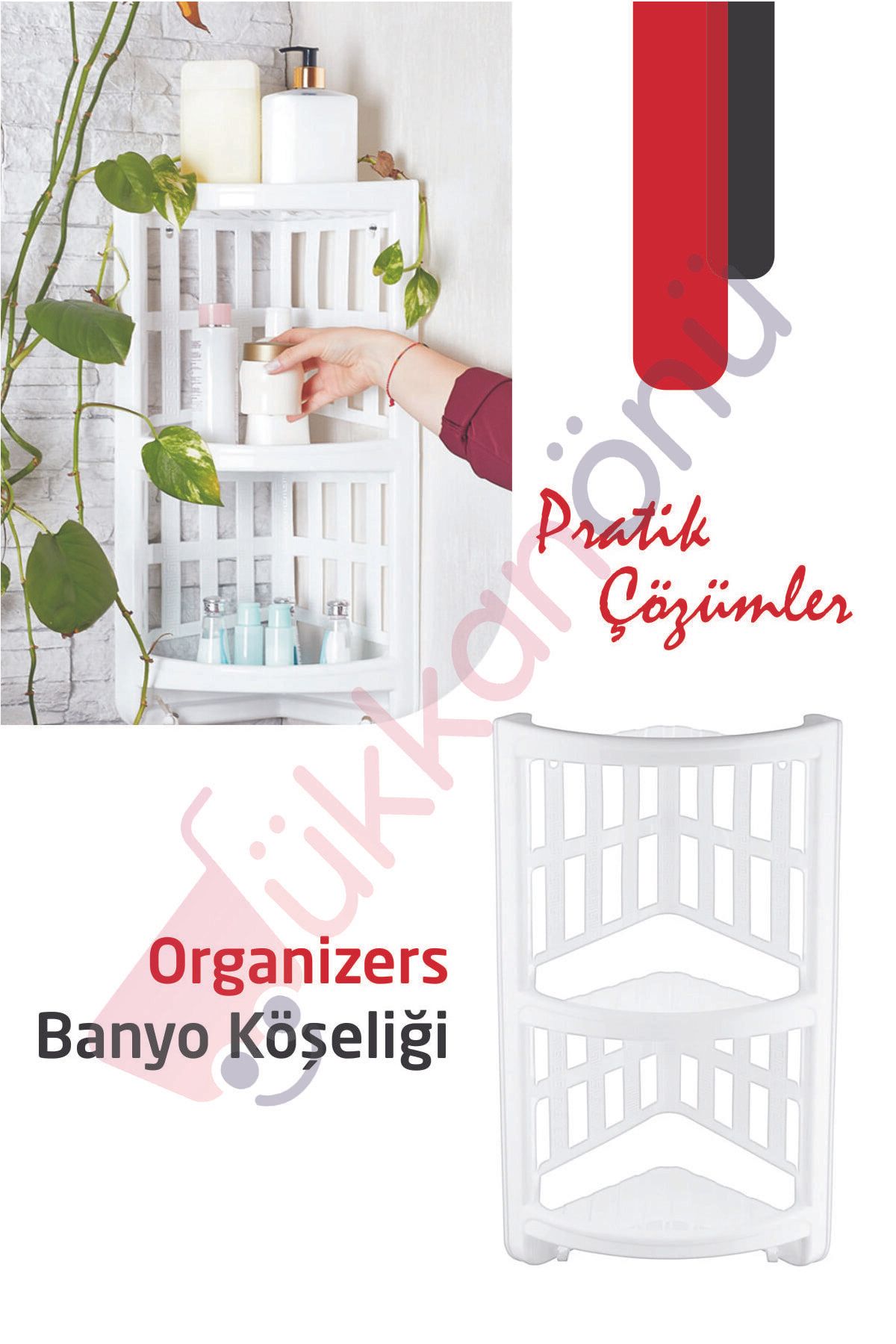 teknotrust Beyaz Banyo Köşeliği, Temizlik ve Organizasyon İçin Şık Çözüm