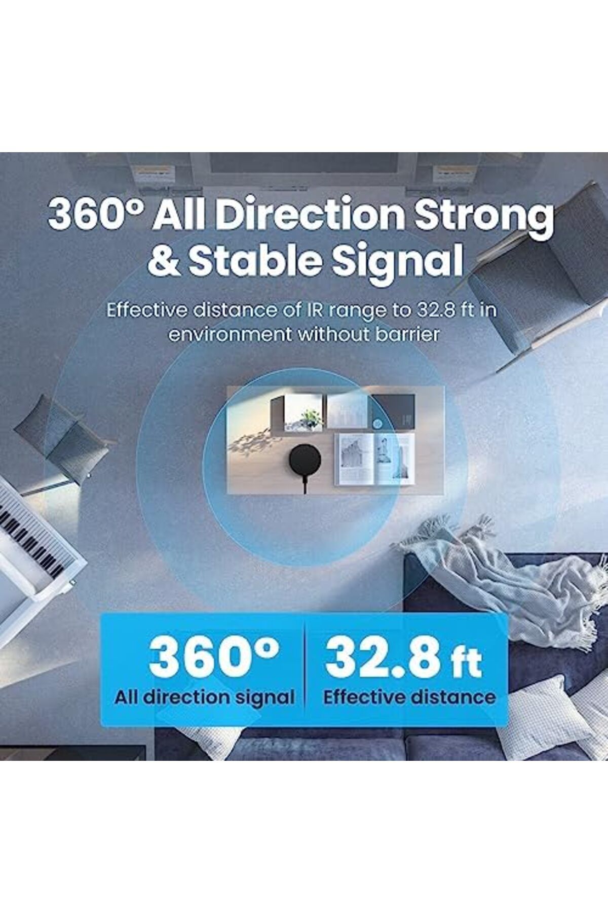 UanTii-جهاز تحكم عن بعد Tuya Smart IR WiFi Universal Remote Control، جهاز تحكم ذكي للتيار المتردد، يدعم A 5