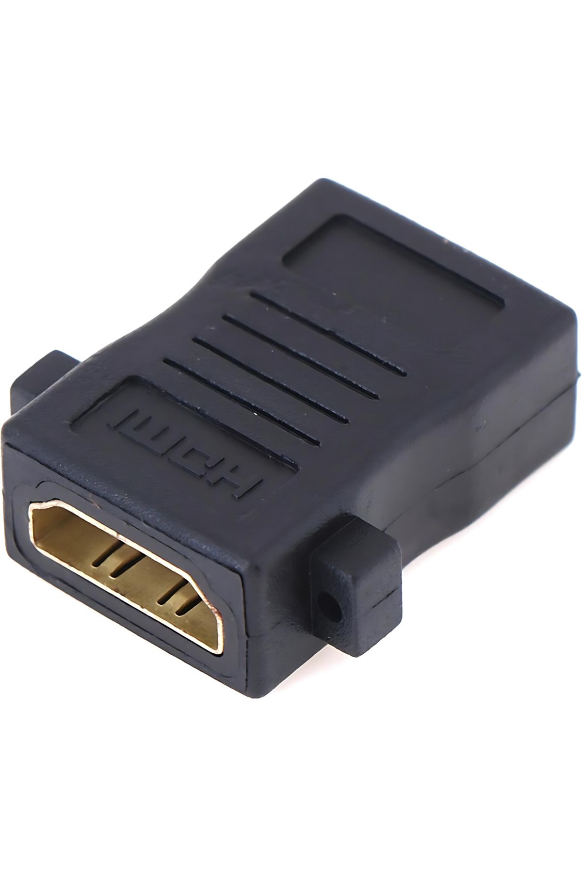 SpeedUF Panel Tipi Vidalı HDMI Dişi-Dişi Uzatma Adaptörü | 4K Destekli Altın Uçlu Uyumlu