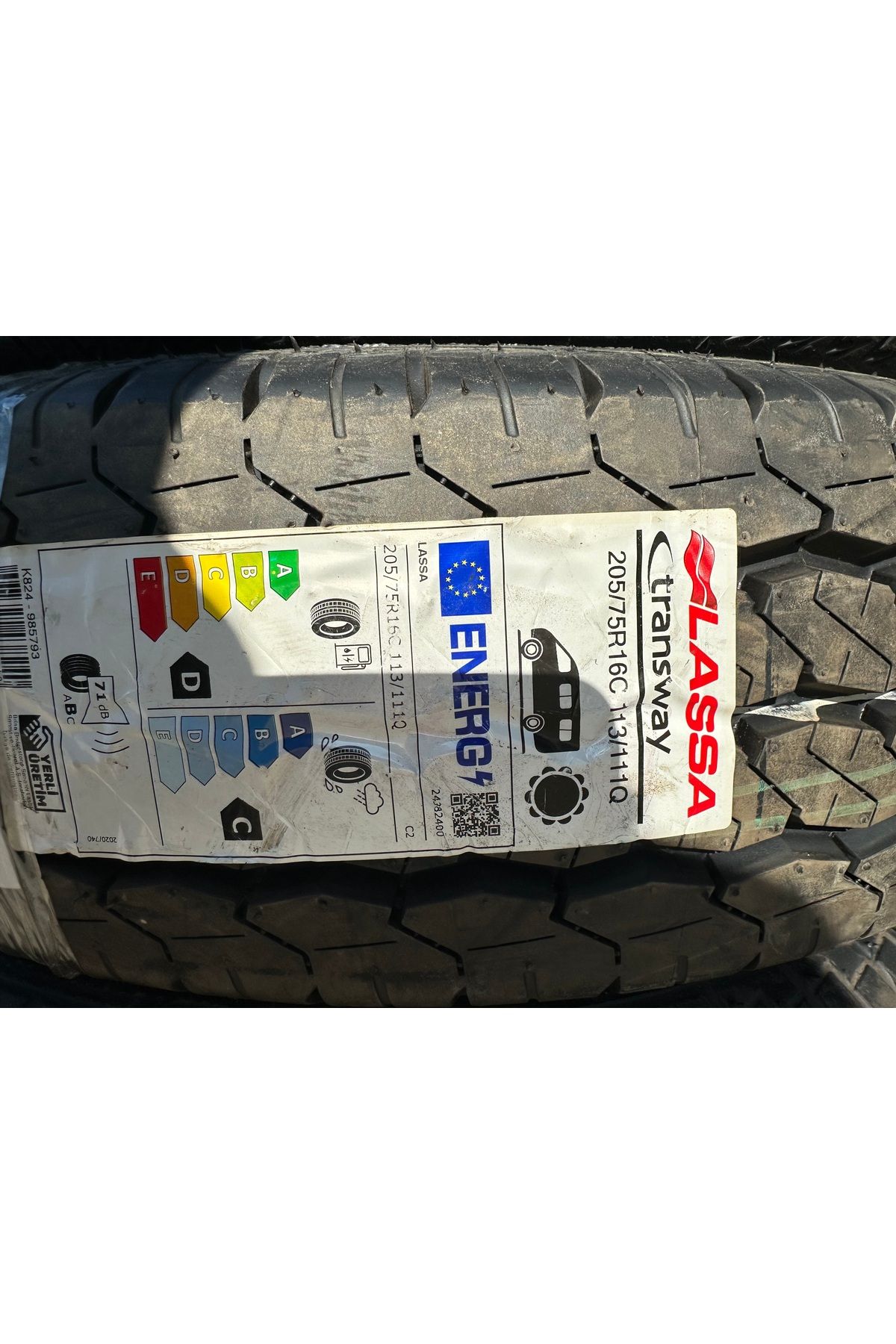 Lassa 205/75R16C 113/111Q 10PR TRANSWAY LASSA