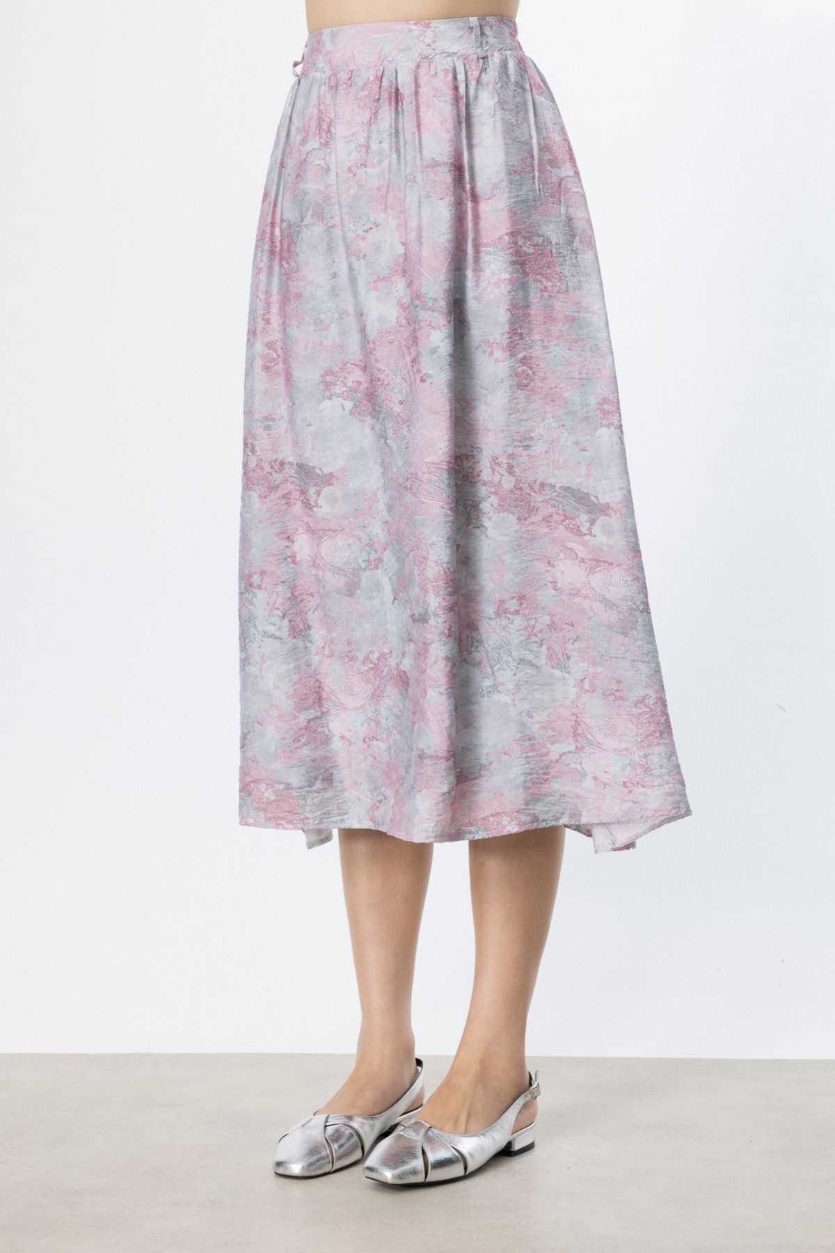 ON-Patterned Midi Skirt 5