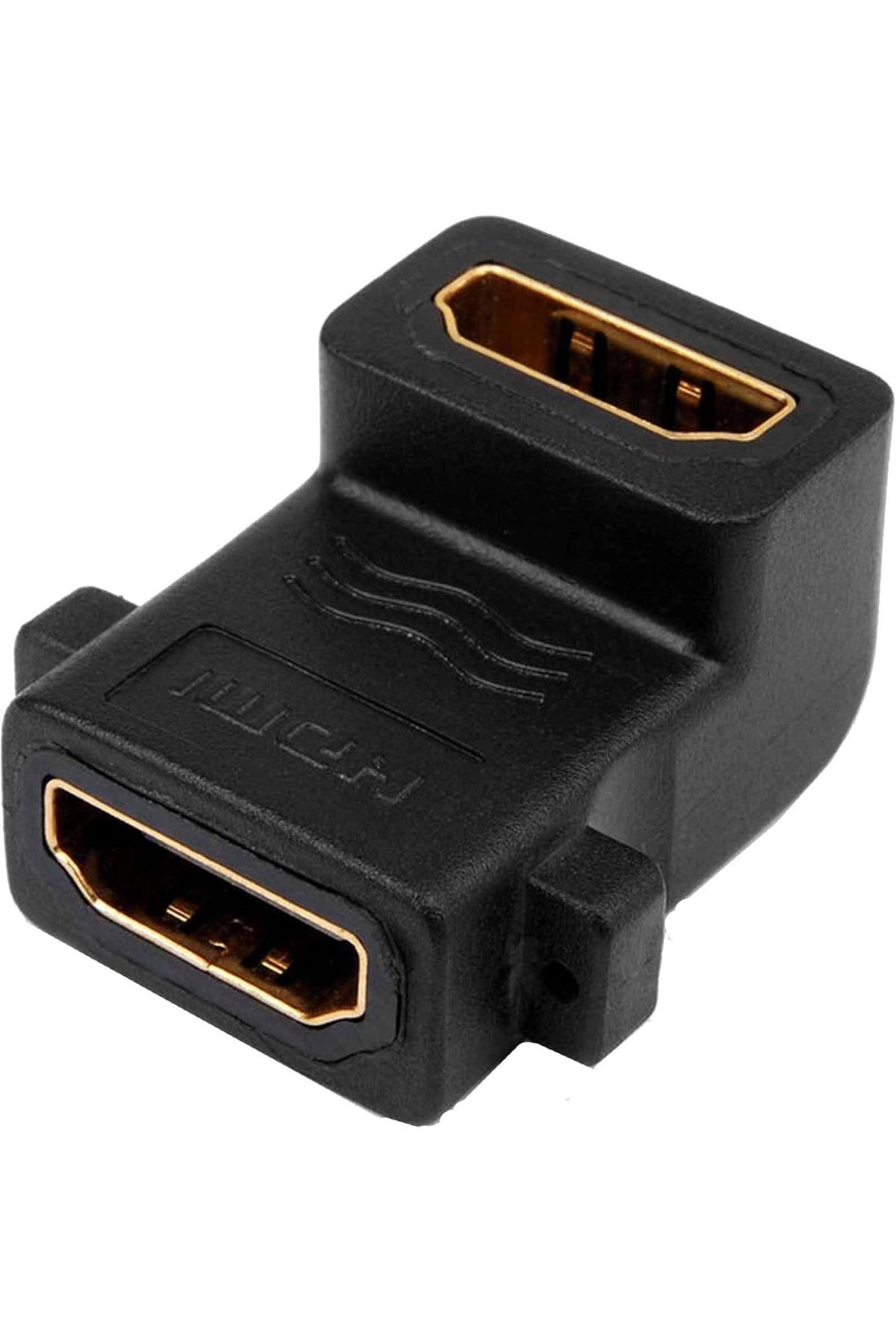 SpeedUF 90° L Tipi HDMI Dişi-Dişi Adaptör | Panel Tipi Dirsek HDMI Uzatma Aparatı