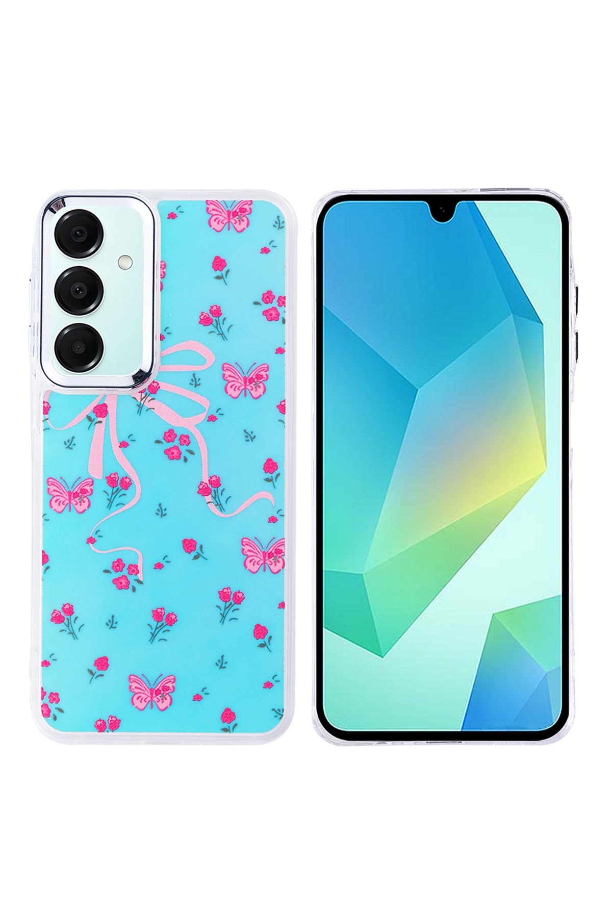 Teleplus Samsung Galaxy A26 Kılıf Hadra Lüx Desenli Kapak