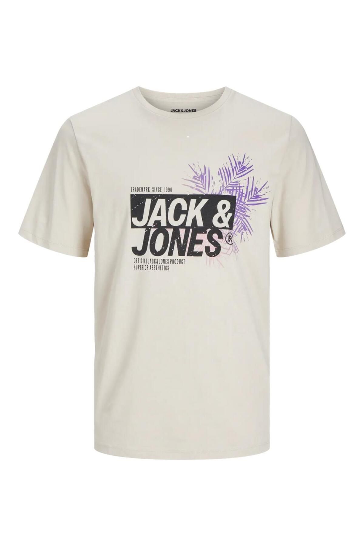 Jack & Jones JACK&JONES 12269390 JJAXON TEE KISA KOL ERKEK TSH
