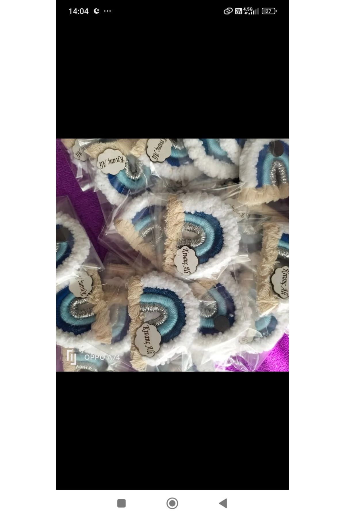 rüyaevitasarım BEBEK HEDİYELİK DOĞUM DOĞUM GÜNÜ SÜNNET NİŞAN SÖZ BABY SLOWER KINA MAGNET 20 ADET