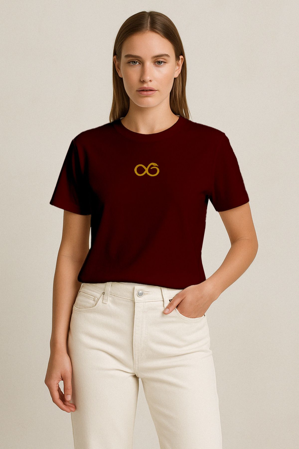 Vita Atelier 'Dedication 2.0 ' Nakışlı, Kadın Regular Tshirt