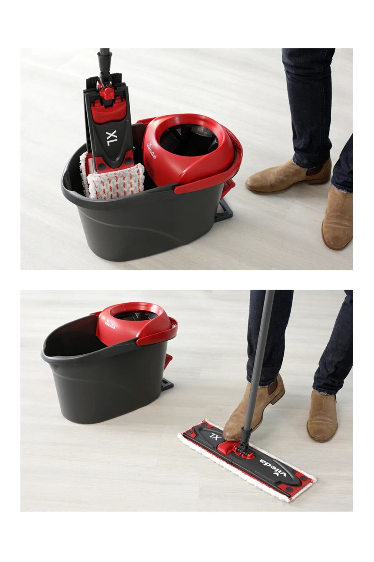 Vileda-Ultramax Turbo XL rotary bucket mop 3
