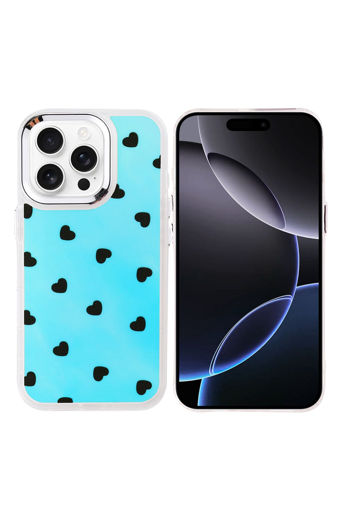 Teleplus iPhone 16 Pro Max Kılıf Hadra Lüx Desenli Kapak