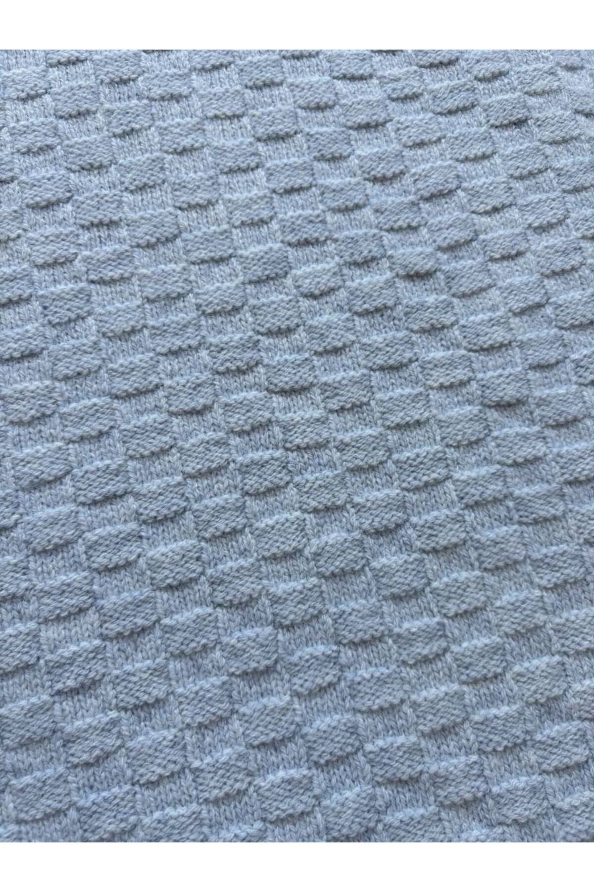 WOWOKİDS Yüksek Kalite Triko Örme Kumaş Bebek Battaniyesi **4"LÜ PAKET 100x110 CM * 0-3 AY * %100 ORGANİK **