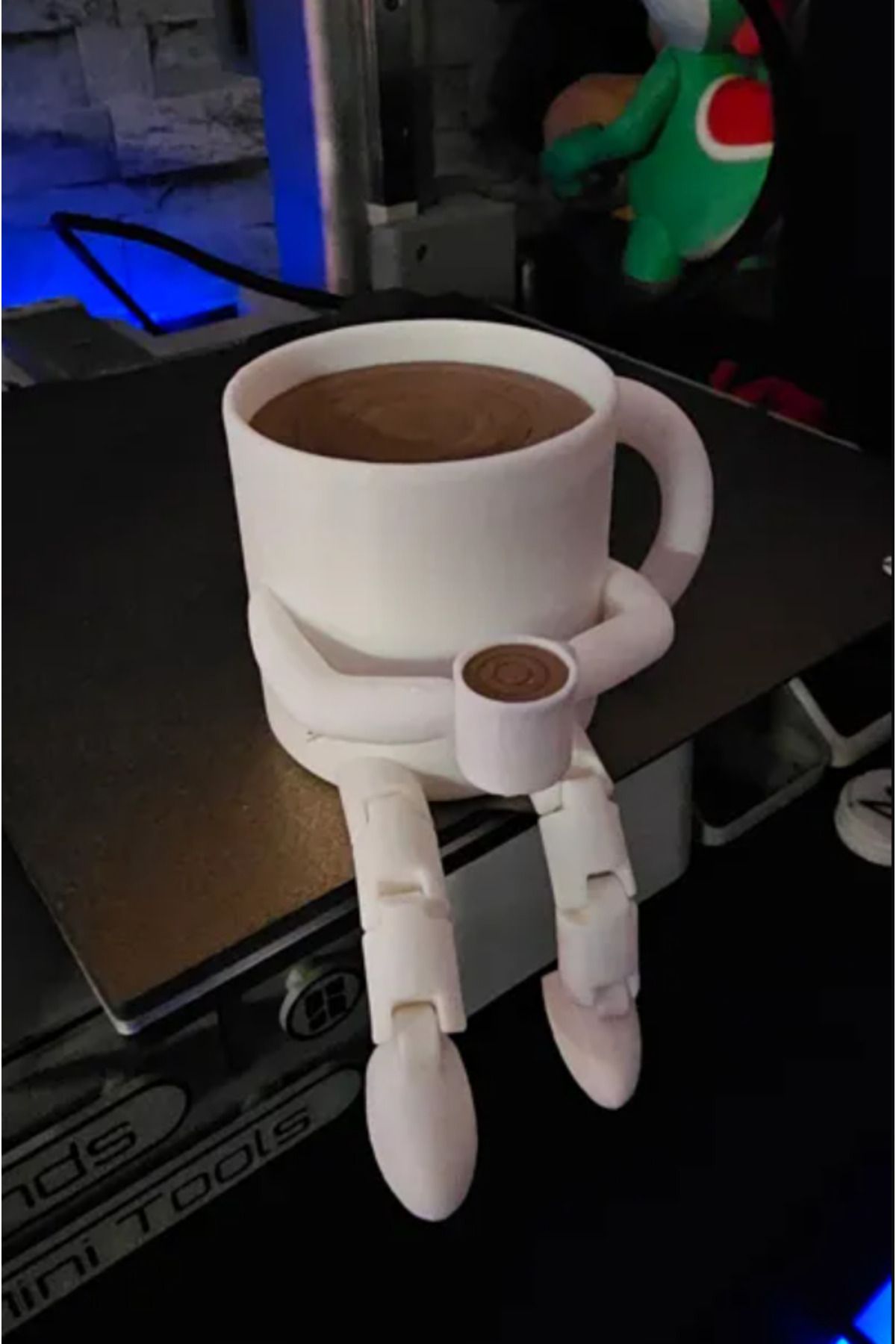 mse store Minik kahve dostu (coffee buddy) figürü