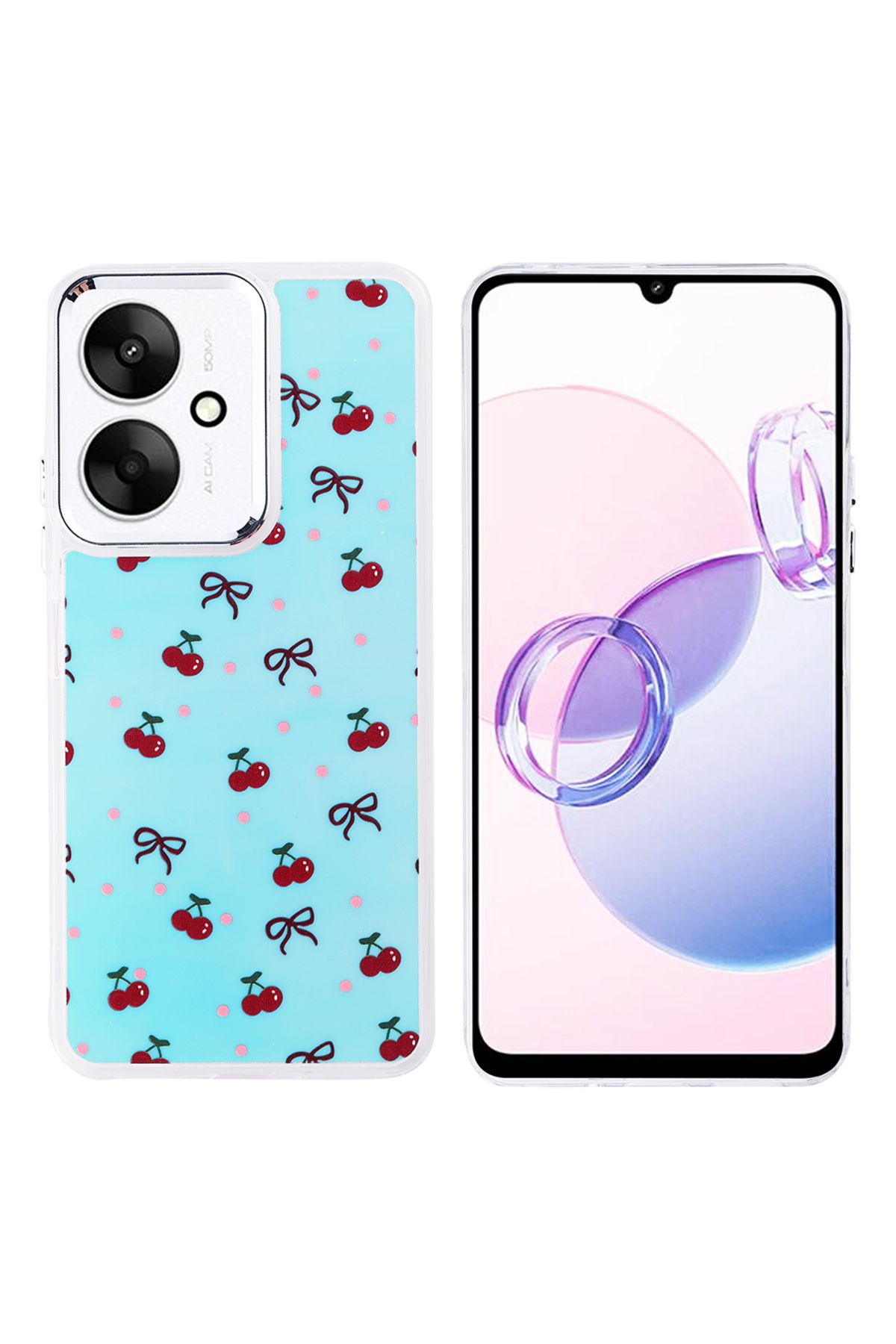 Nezih Case Xiaomi Poco C65 Uyumlu Airbag Tasarımlı Desenli Kapak Kılıf