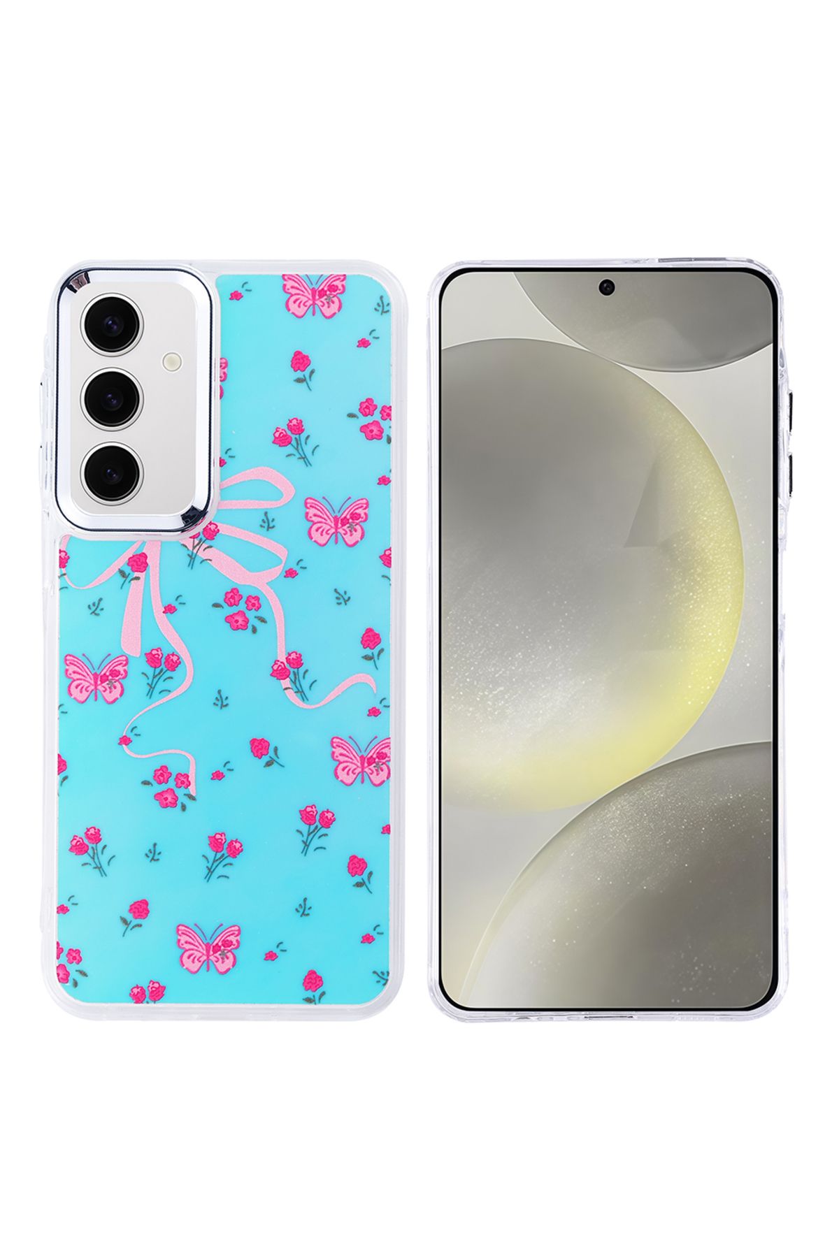 Nezih Case Samsung Galaxy S24 FE Uyumlu Airbag Tasarımlı Desenli Kapak Kılıf