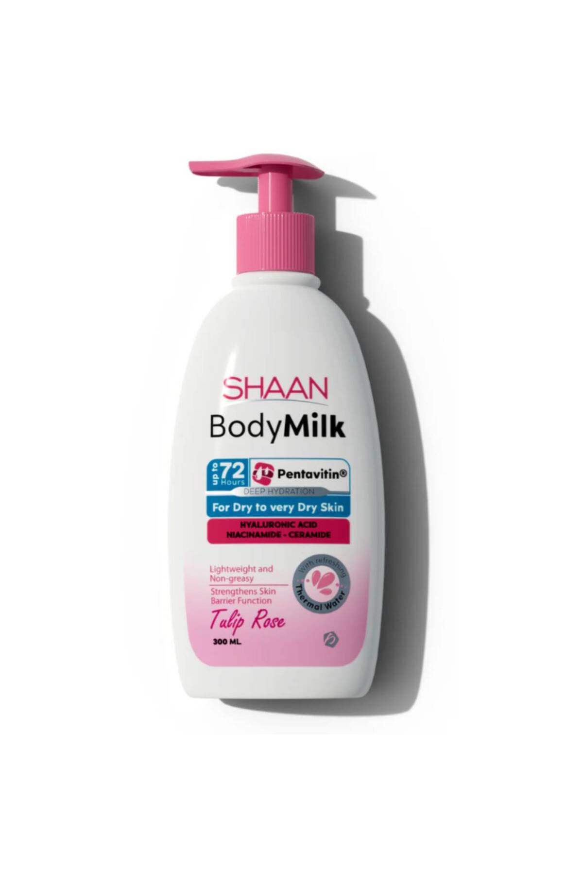 Shaan Tulip Rose Body Milk 300ml