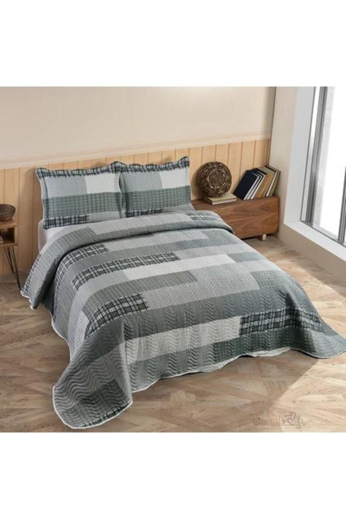 MaralHome Çift Kişilik Kapitone Yatak Örtüsü
