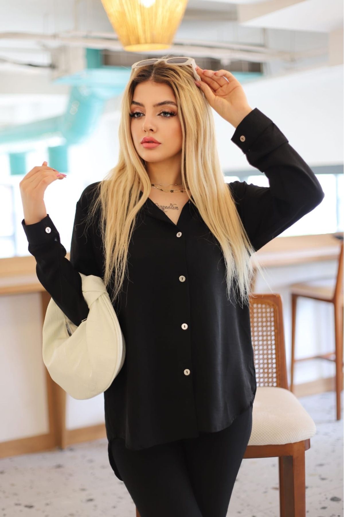 MC Boutique Ayrobin Oversize Gömlek®️