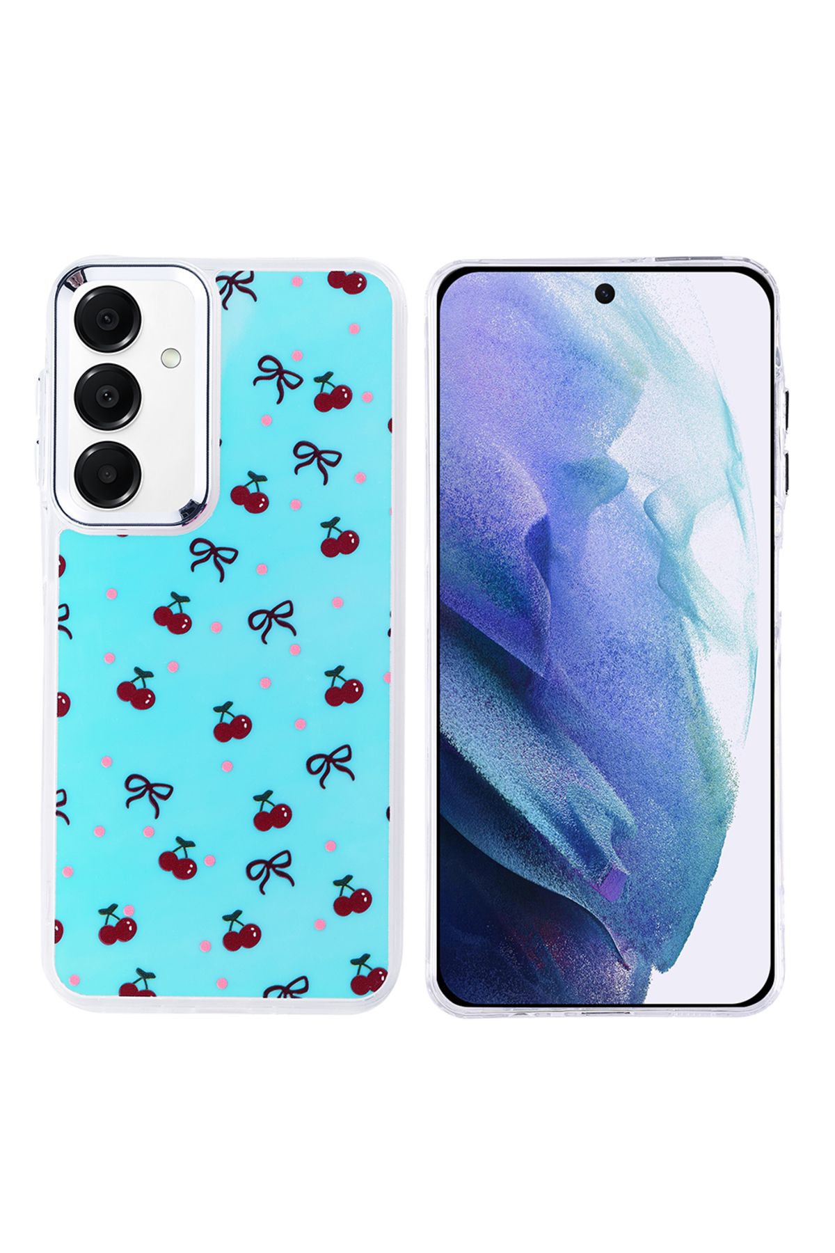Teleplus Samsung Galaxy A55 Kılıf Hadra Lüx Desenli Kapak