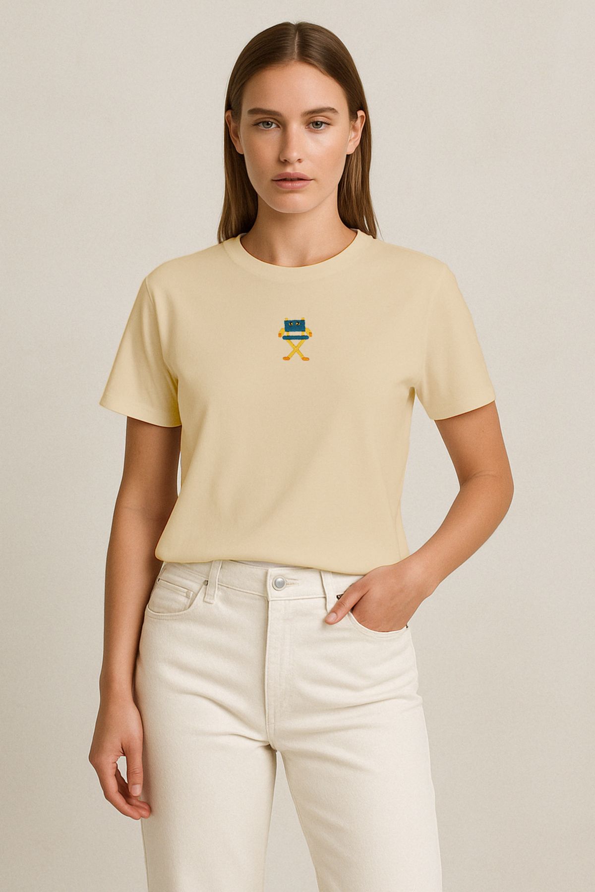 Vita Atelier 'Director 2.0 ' Nakışlı, Kadın Regular Tshirt