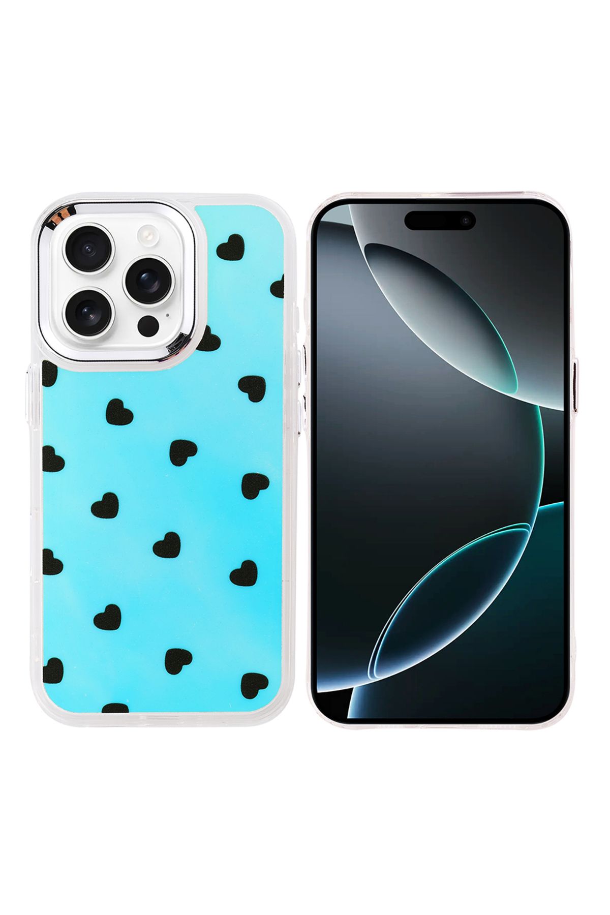 Teleplus iPhone 16 Pro Kılıf Hadra Lüx Desenli Kapak