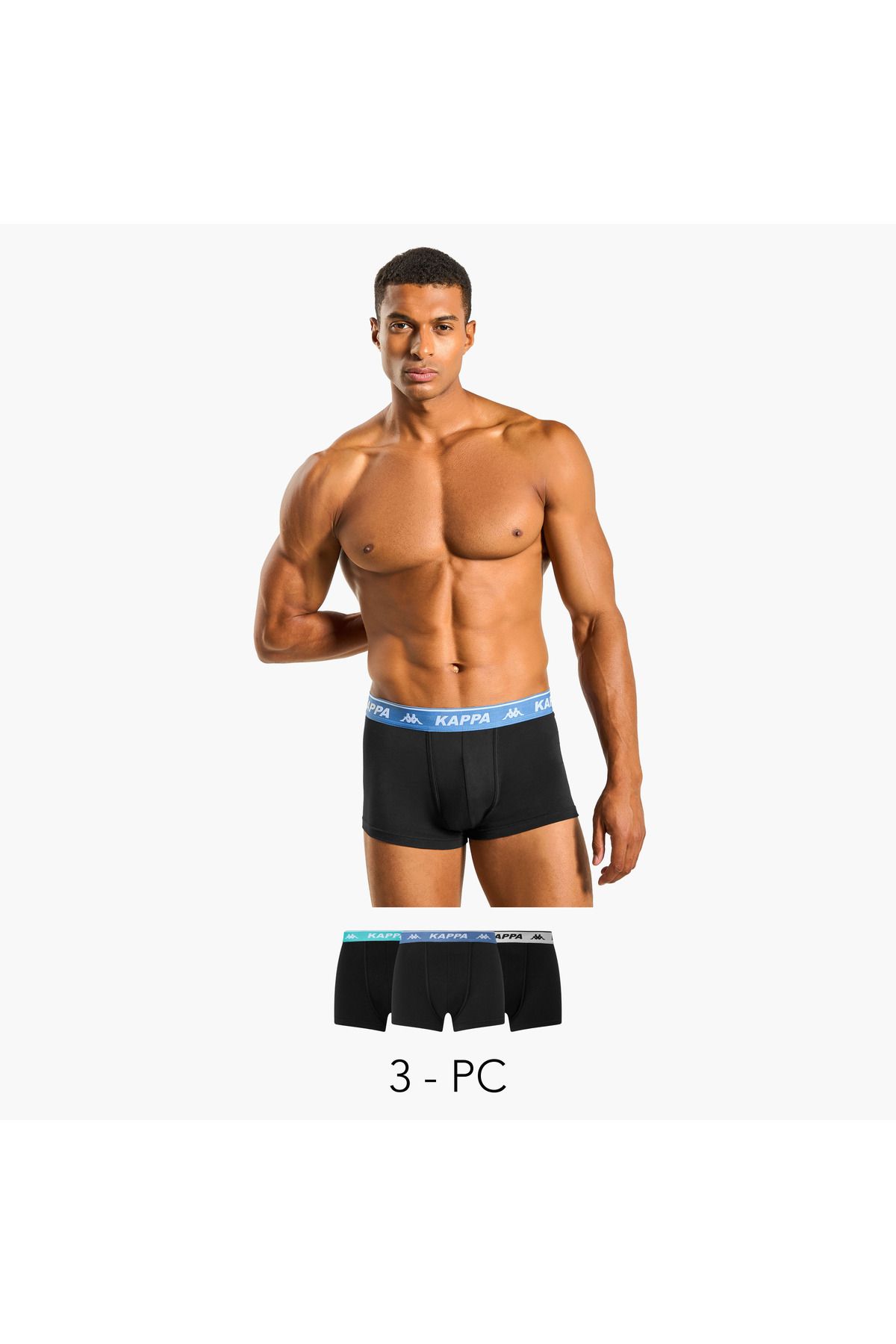 Kappa-Set of 3 - Kappa Elasticated Waist Trunks 1