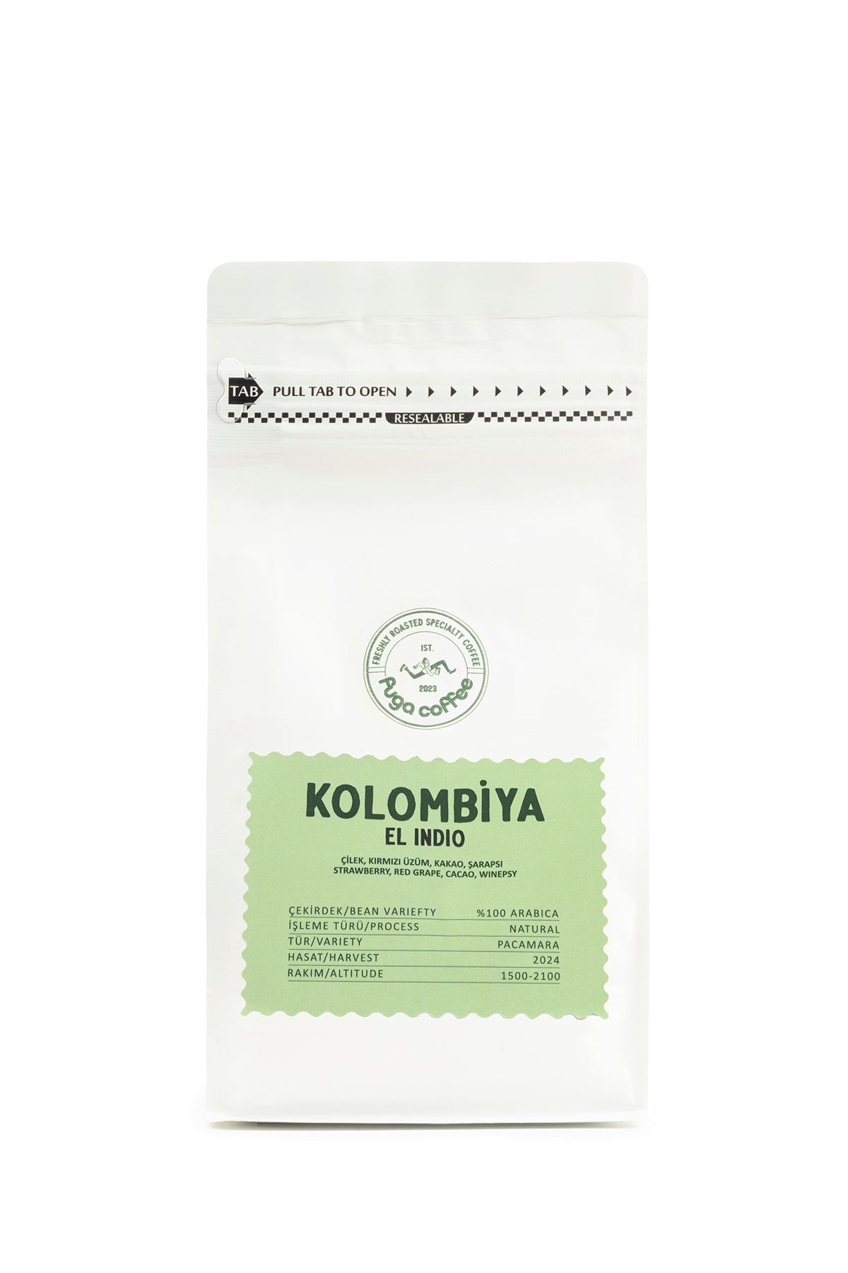 Fuga Coffee Co Kolombiya El Indıo