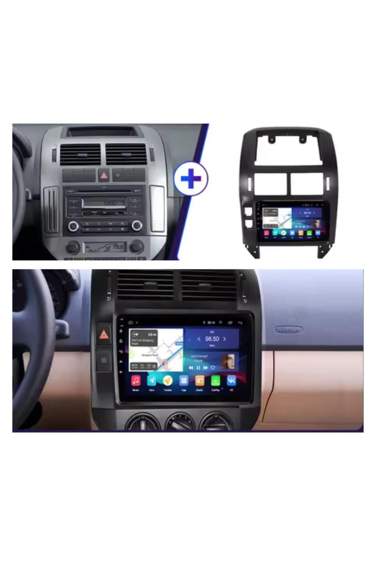 Blueway Volkswgen Polo Android Multimedya Sistemi 4-32 Blueway (2005-2009)