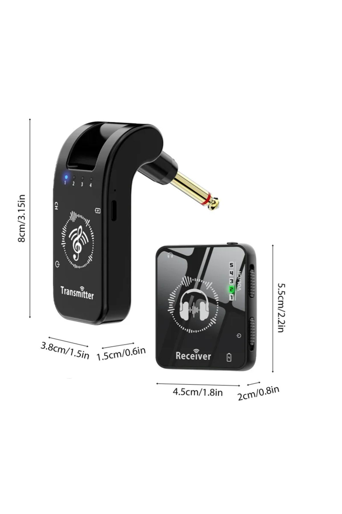 Choice-Wireless IEM System Transmitter Receiver 2.4GHz ISM Band Wireless Ear Monitor Automatic Pairing P... 6