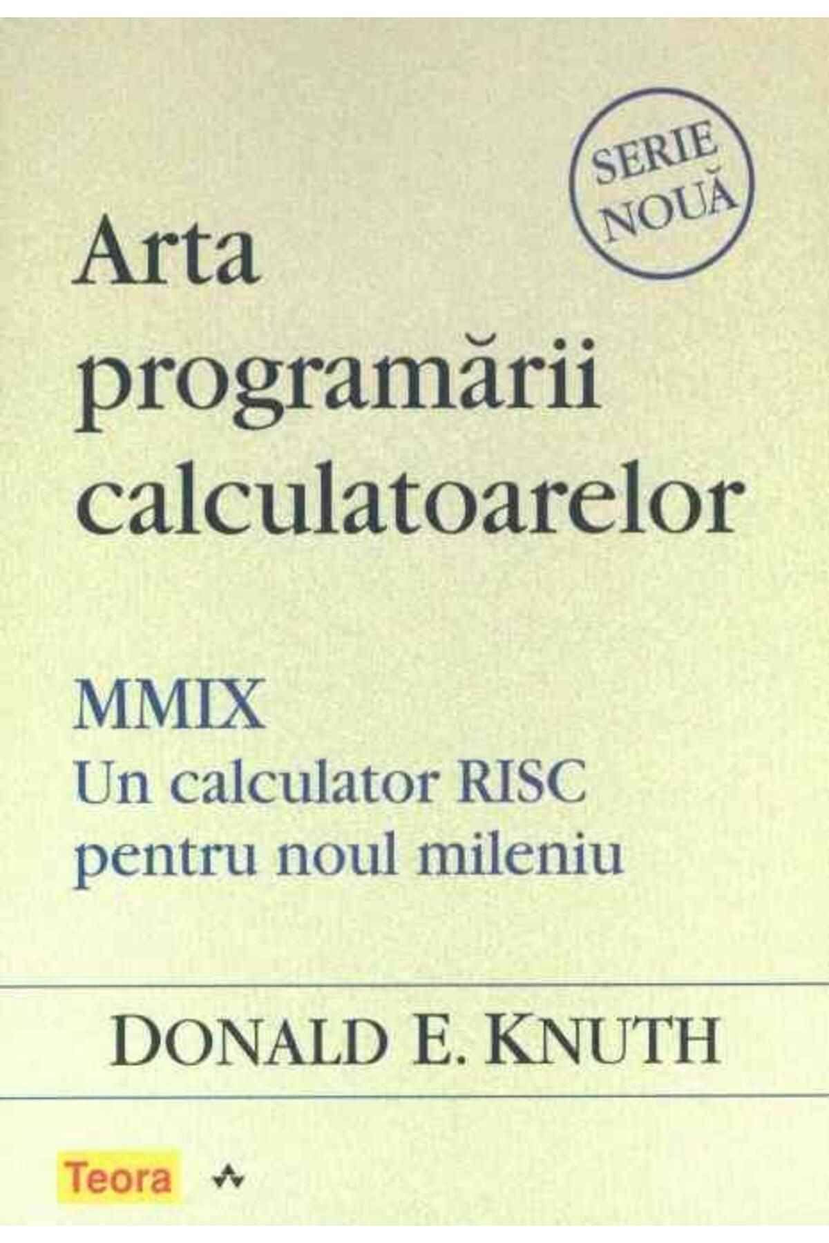 Editura Teora-The art of computer programming. MMIX - A calculation 1