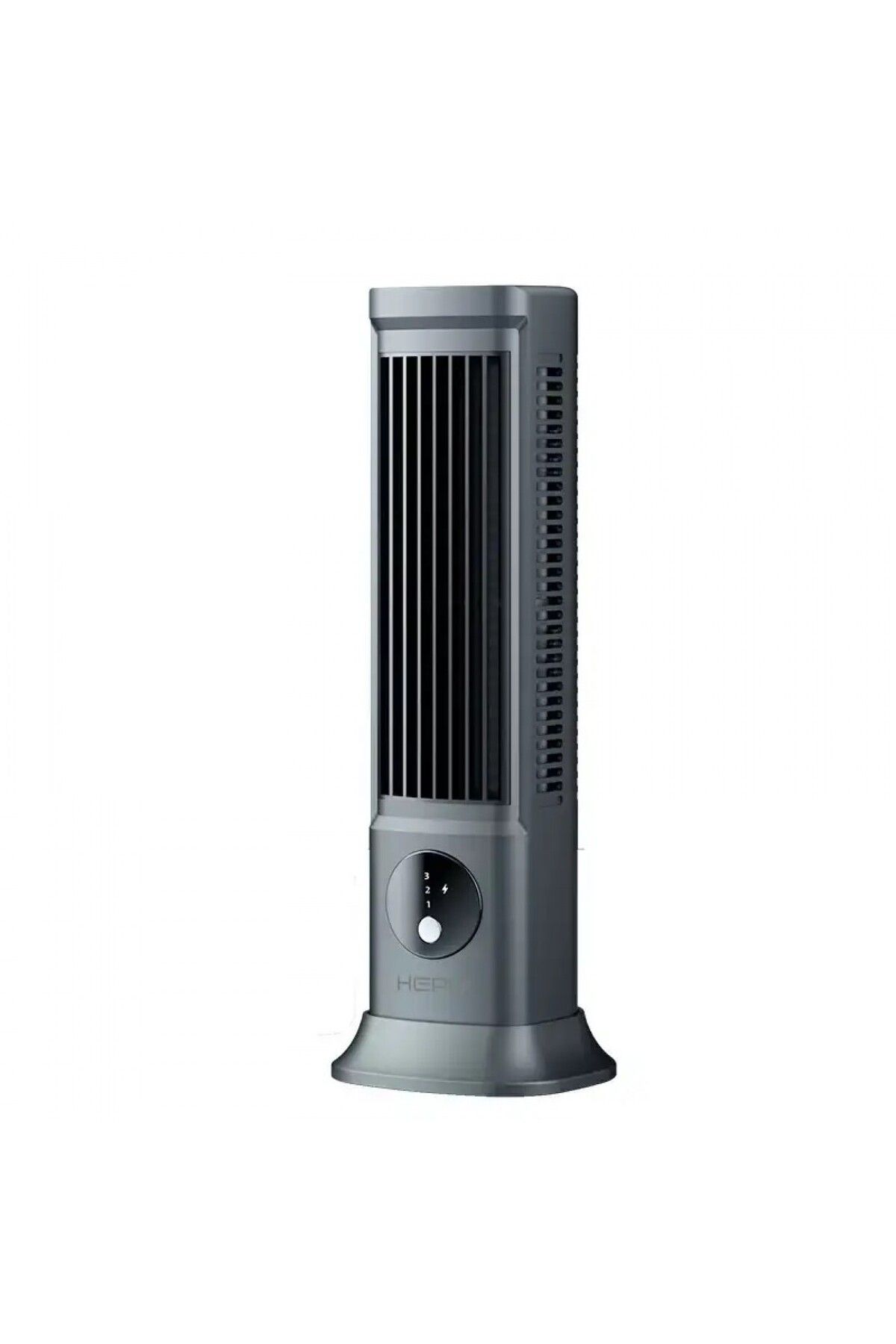 Hobimtek HP-F21 USB Şarjlı Sessiz Kule Tipi Masaüstü Mini Fan 3 Kademe Ofis Tipi Soğutucu Kule Fanı