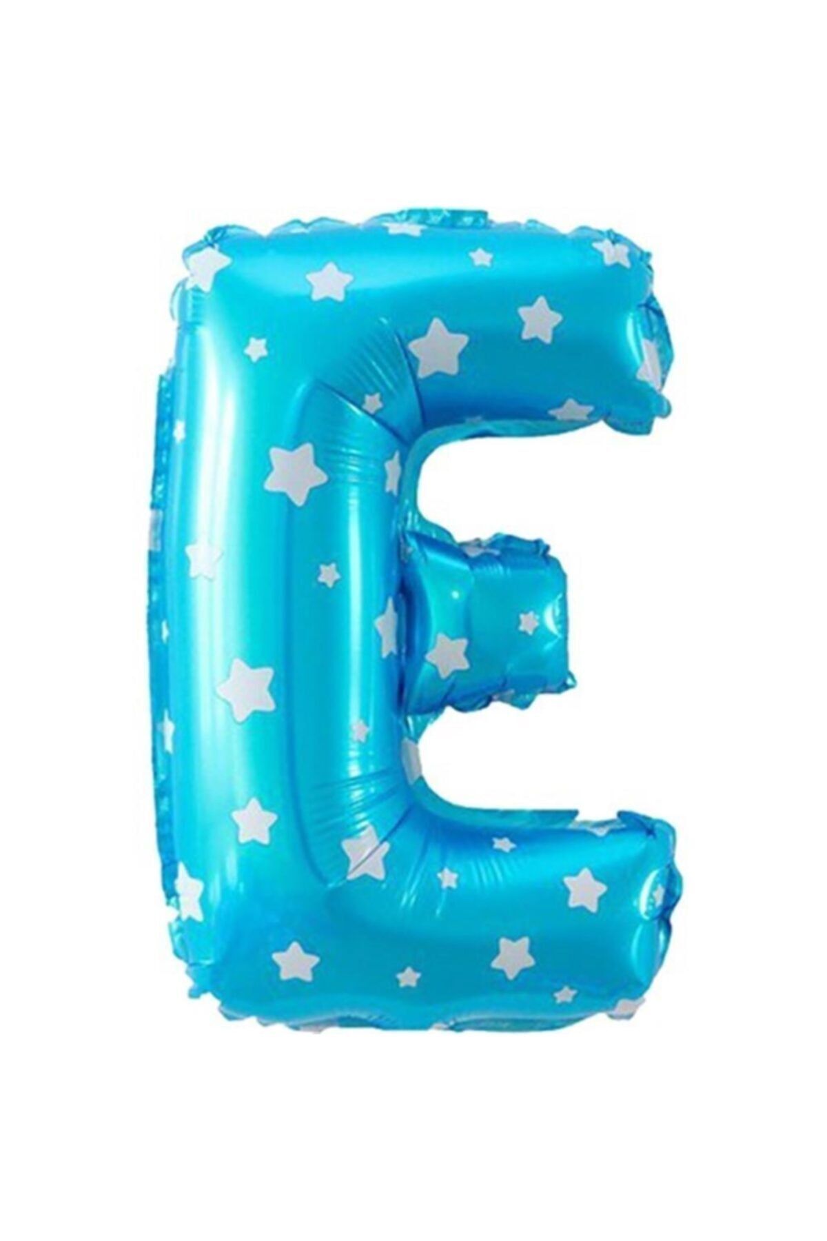 EA HOME E Harfi Mavi Renk 16 Inc 40 Cm Balon Parti Malzemesi