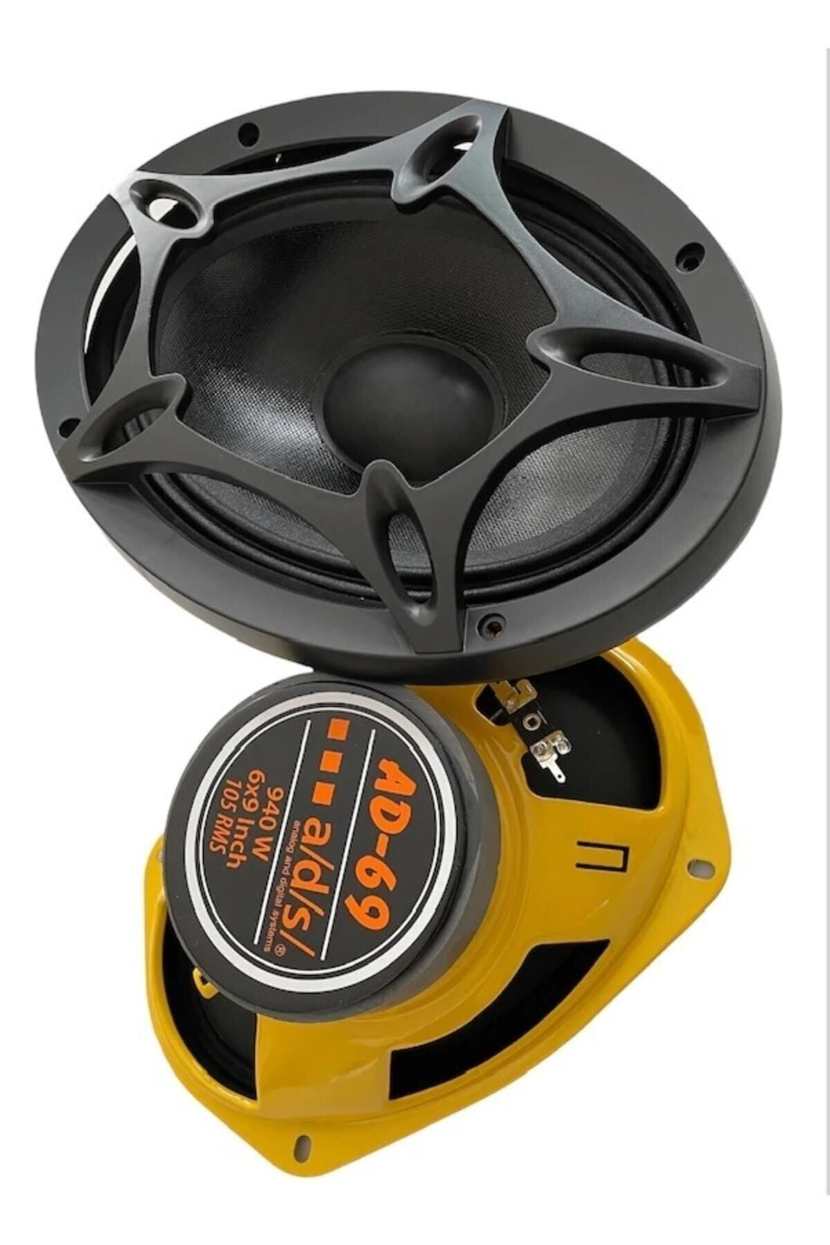 ADS Audio Ad-69 940w 105 Rms 2 Adet Kapaklı Oval Oto Midrange