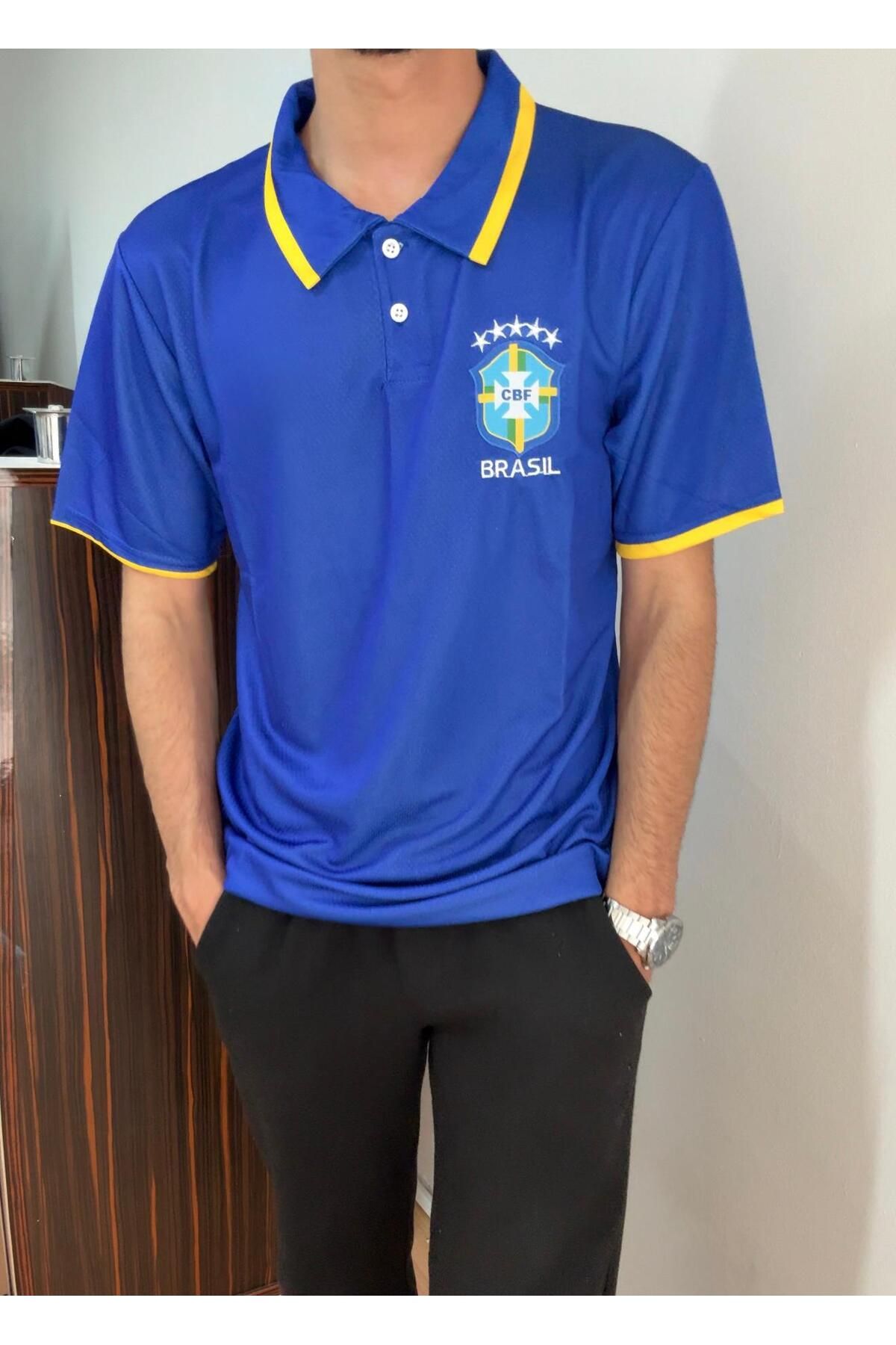 formenza BREZİLYA POLO YAKA NAKIŞLI T-SHİRT