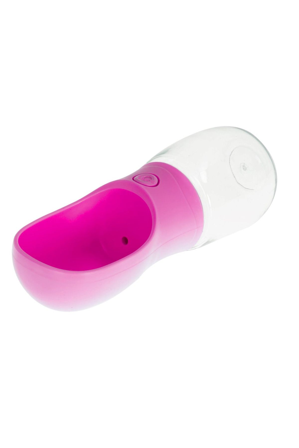 Ropet-Portable bottle with 2 in1 container, 350ml, Pink, Ropet 2