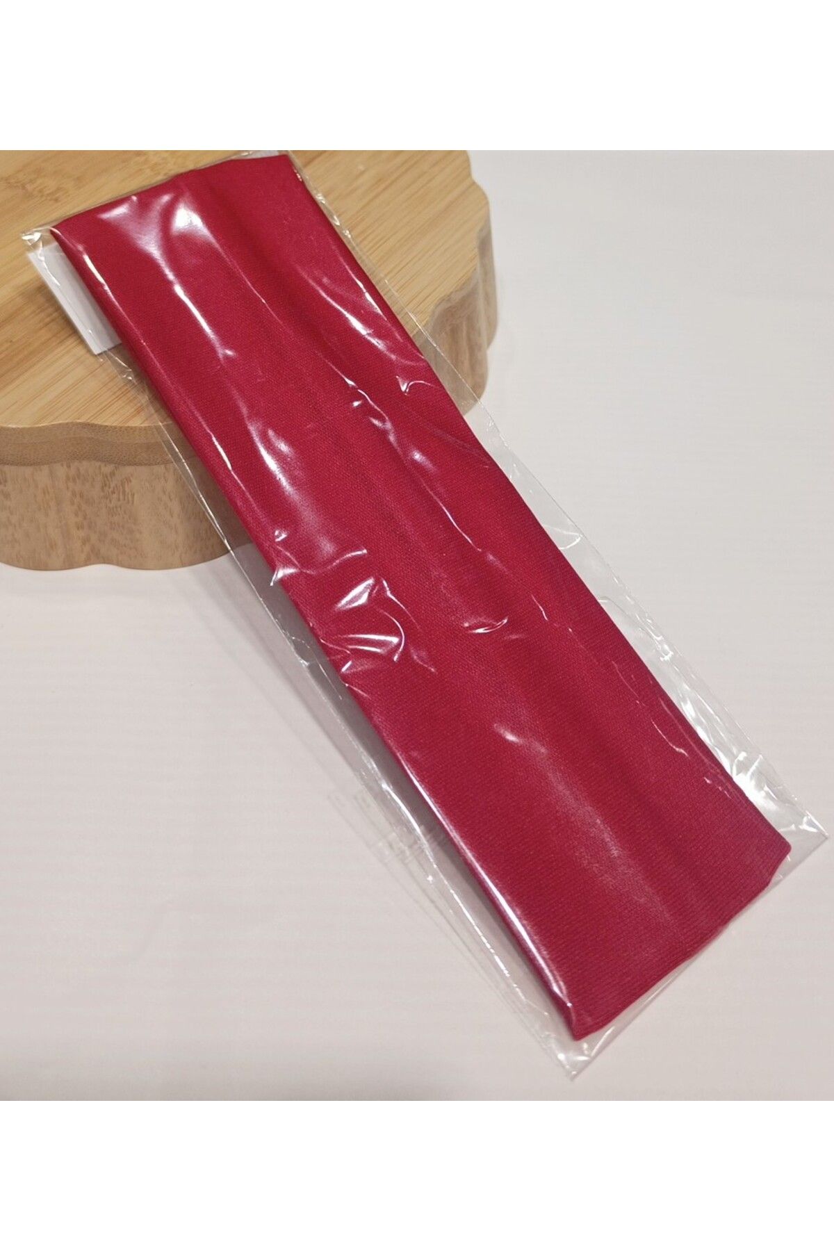 Monalisa Home Kırmızı Lüks Sportif Elastik Saç Bandana