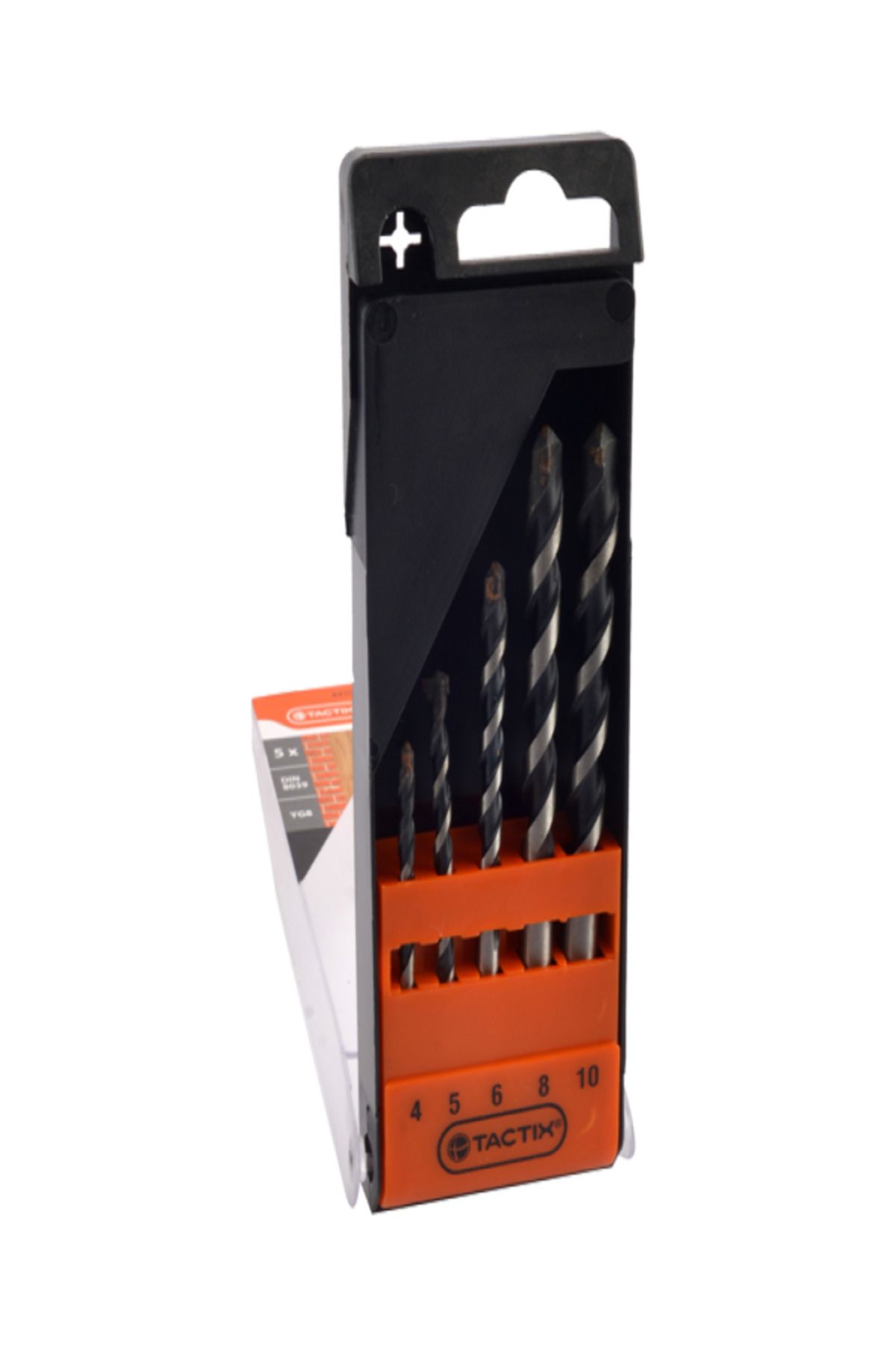 Tactix-5-Piece Multi-Purpose High Carbon Steel Drill Bits Set 3
