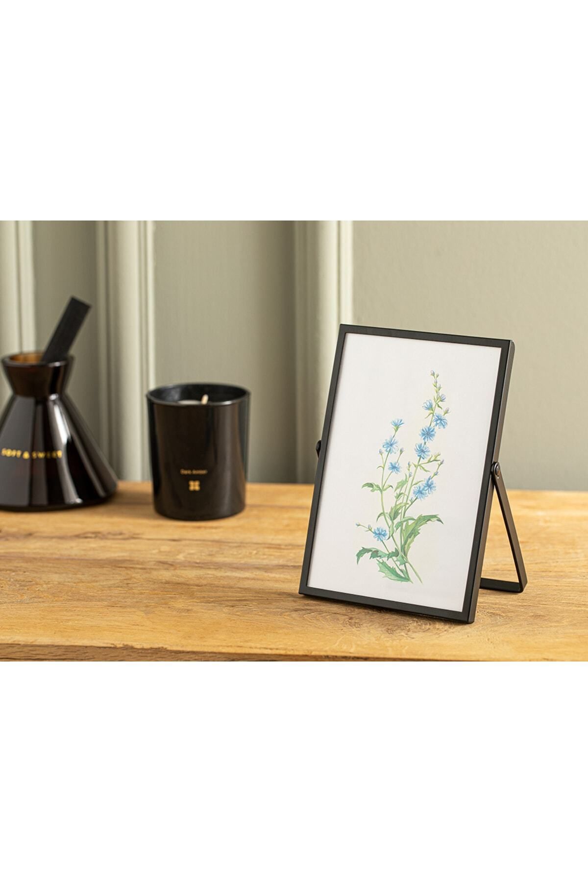Elioure 10x15 cm Siyah Metal Çerçeve, Şık ve Dayanıklı Dekorasyon Unsuru