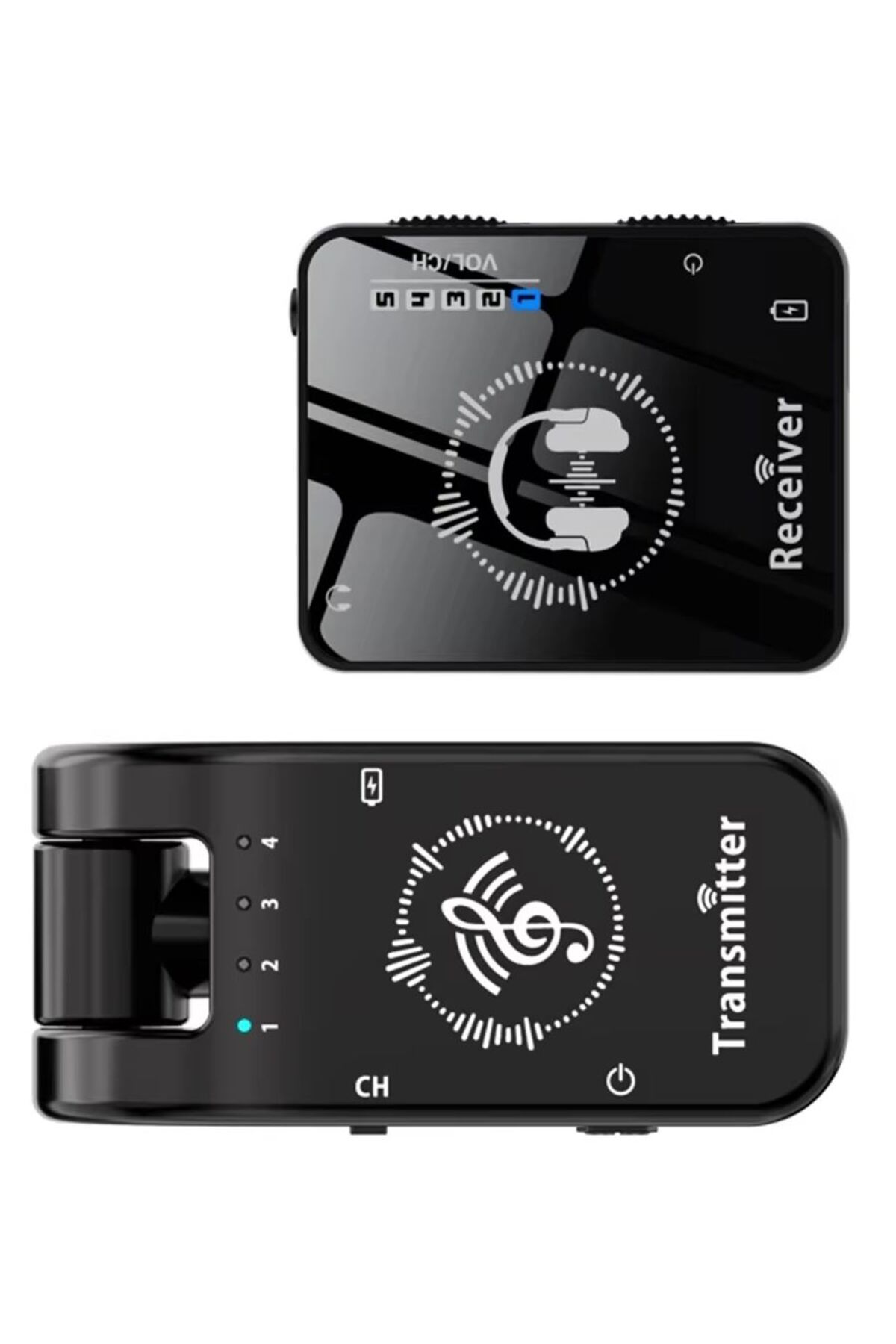 Choice-Wireless IEM System Transmitter Receiver 2.4GHz ISM Band Wireless Ear Monitor Automatic Pairing P... 8