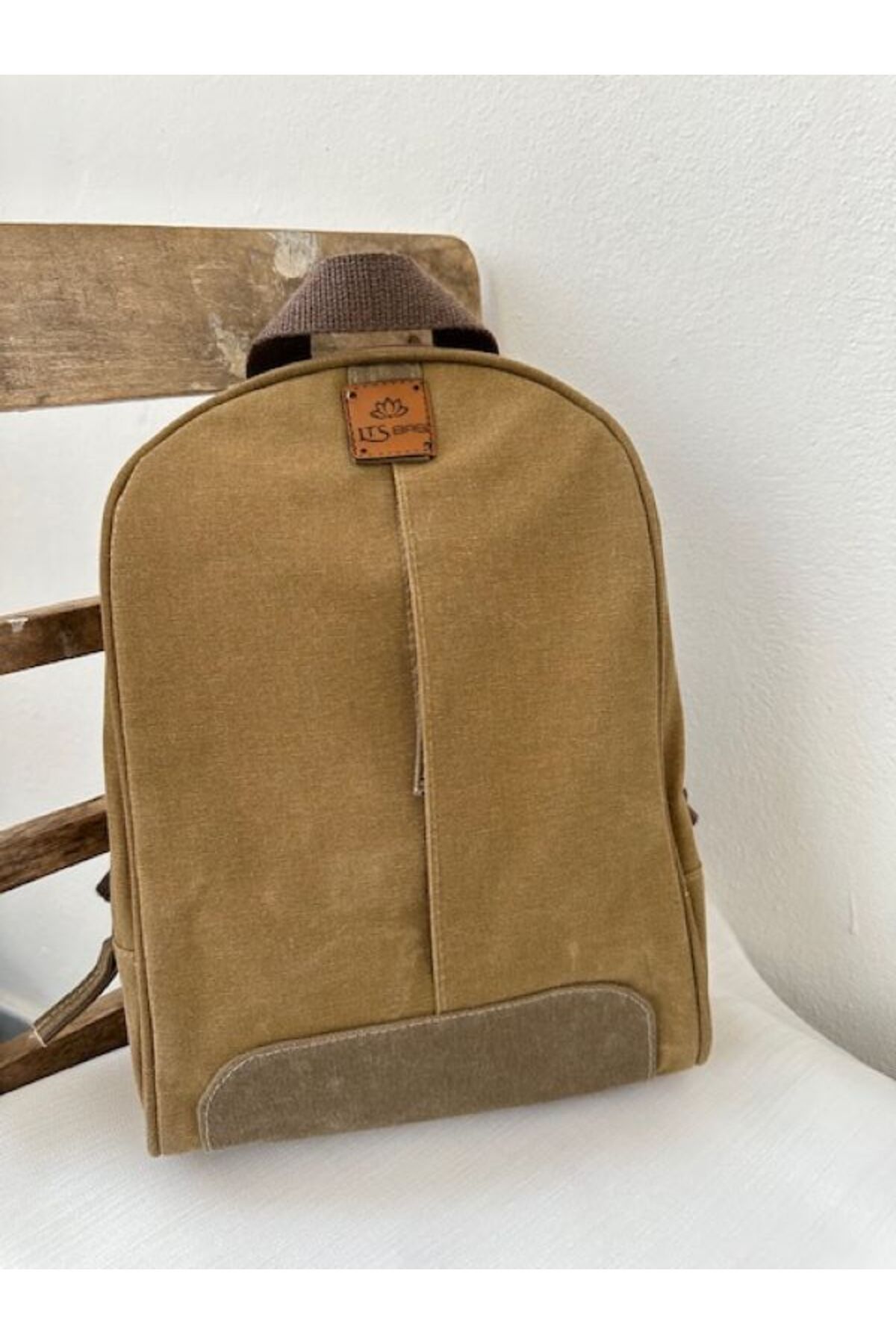 LTS bag mumlu kanvas sırt çantası