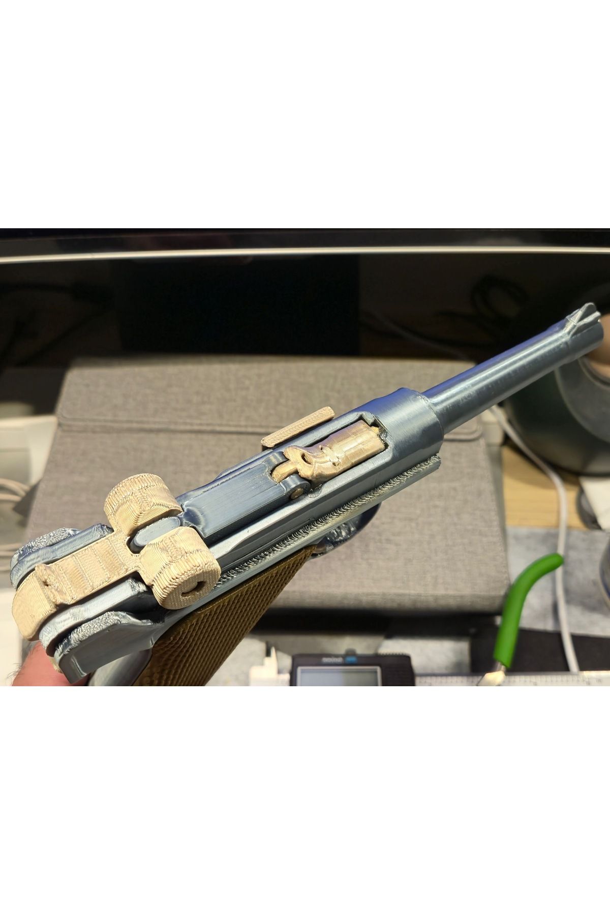 Sdesignx Luger P08 Koleksiyonluk Silah Maketi