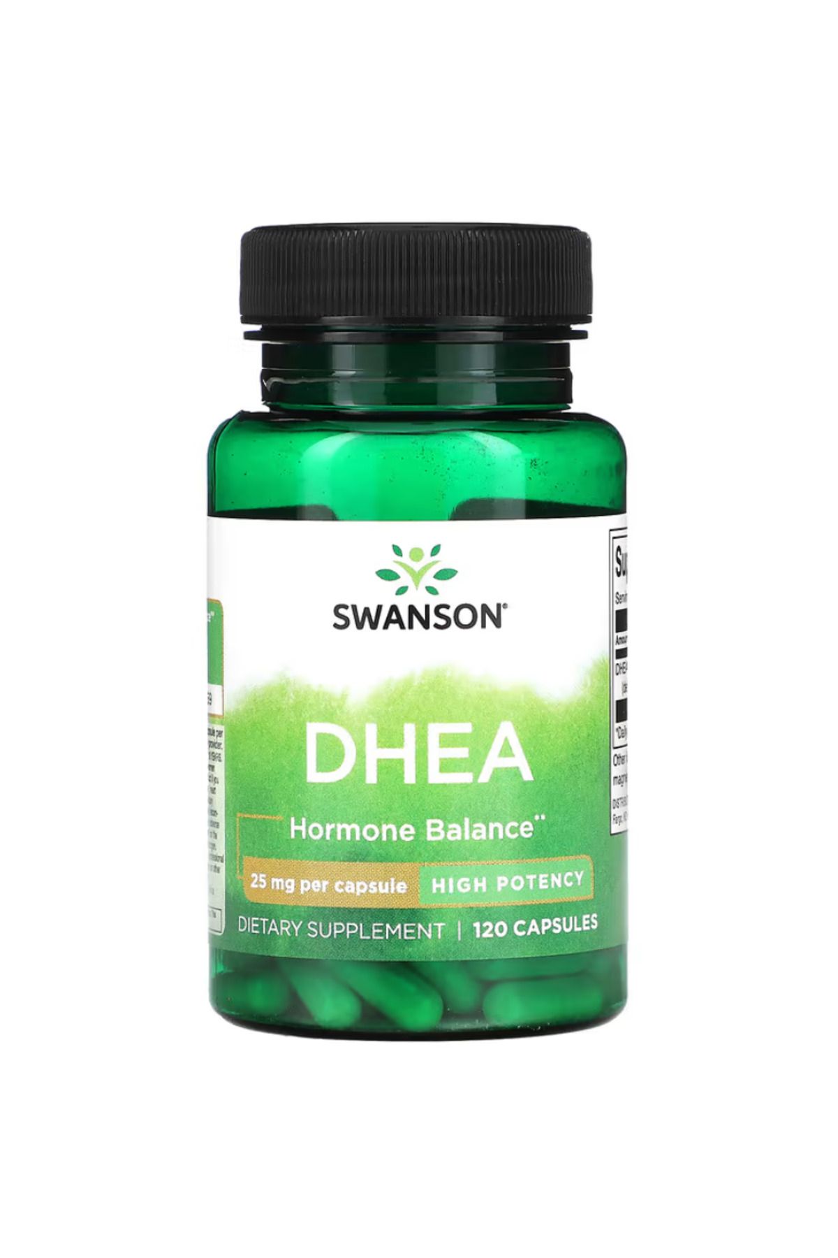 SWANSON , DHEA, High Potency, 25 mg, 120 Capsules