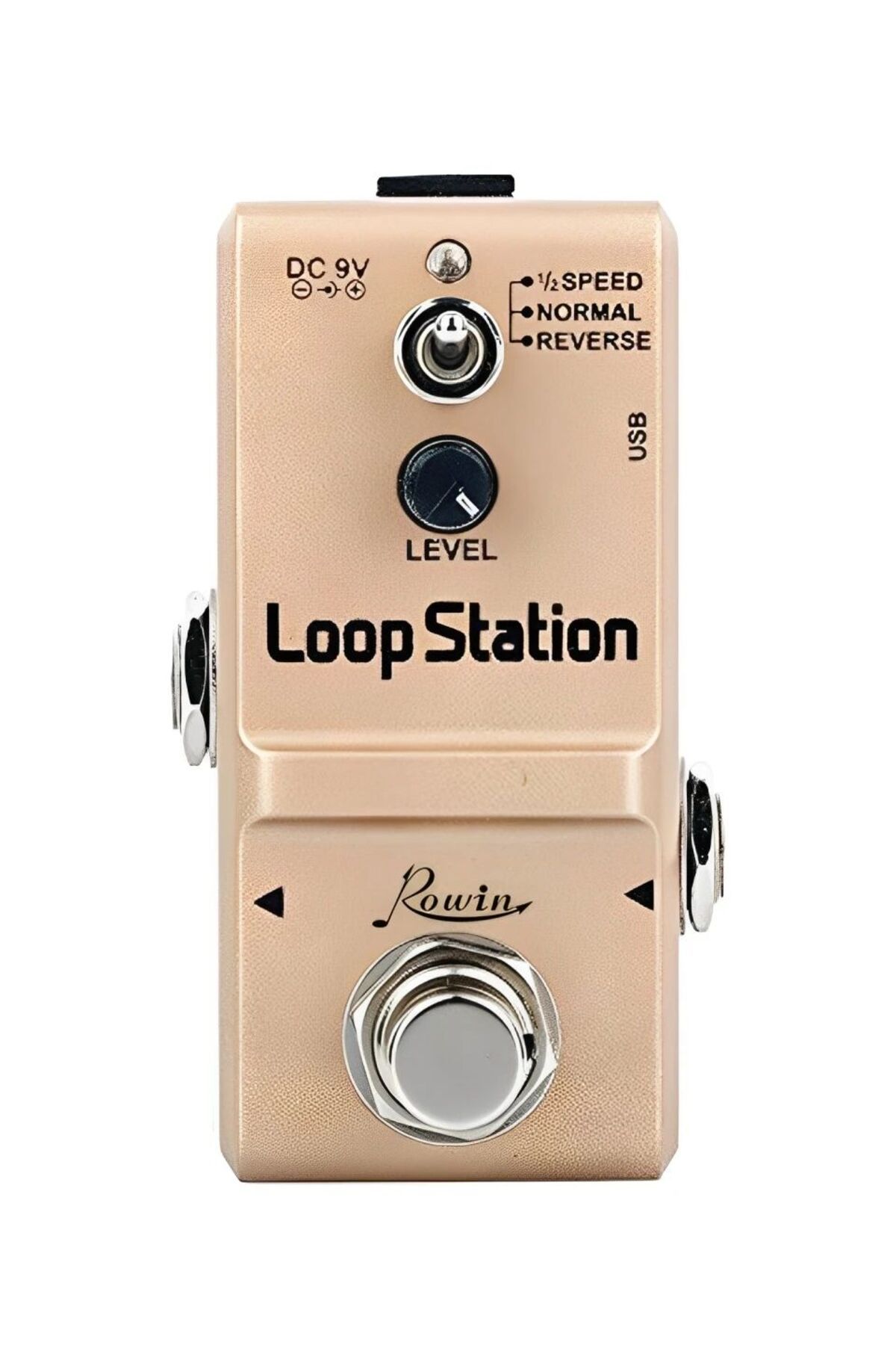 Choice-Rowin Mini Loop Station 48K Looper Pedal Unlimited Overdubs 10 Minutes of Looping, 1/2 time, and ... 8