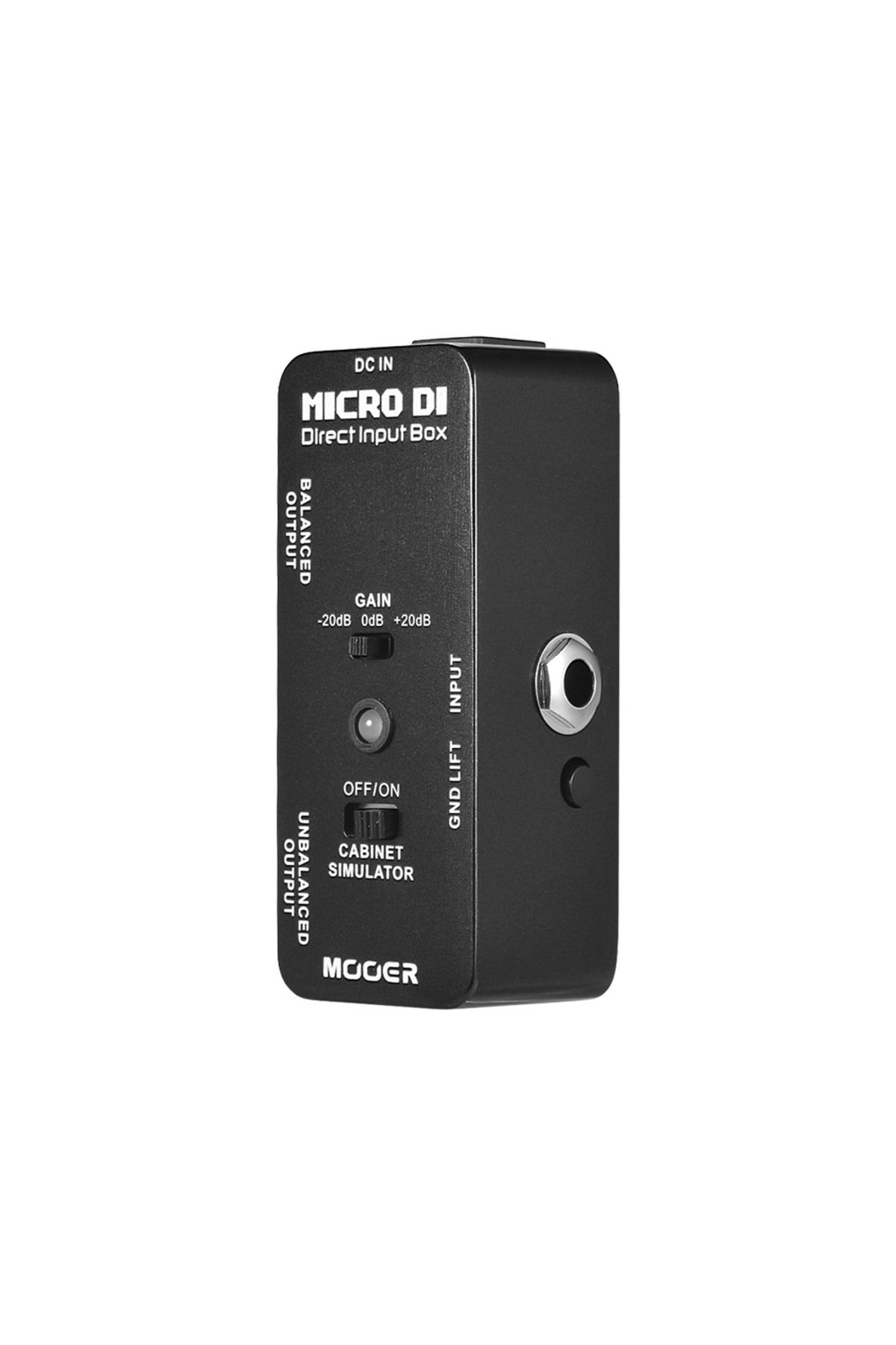 Choice-MOOER MICRO DI Cabinet Simulator DI Box Direct Input Box Pedal Full Metal Shell Effect Pedal Make... 6