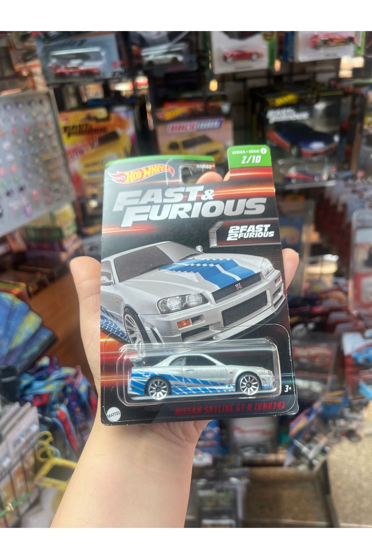 HOT WHEELS Fast And Furious Nissan Skyline Gt-r r34 Brian Oconner