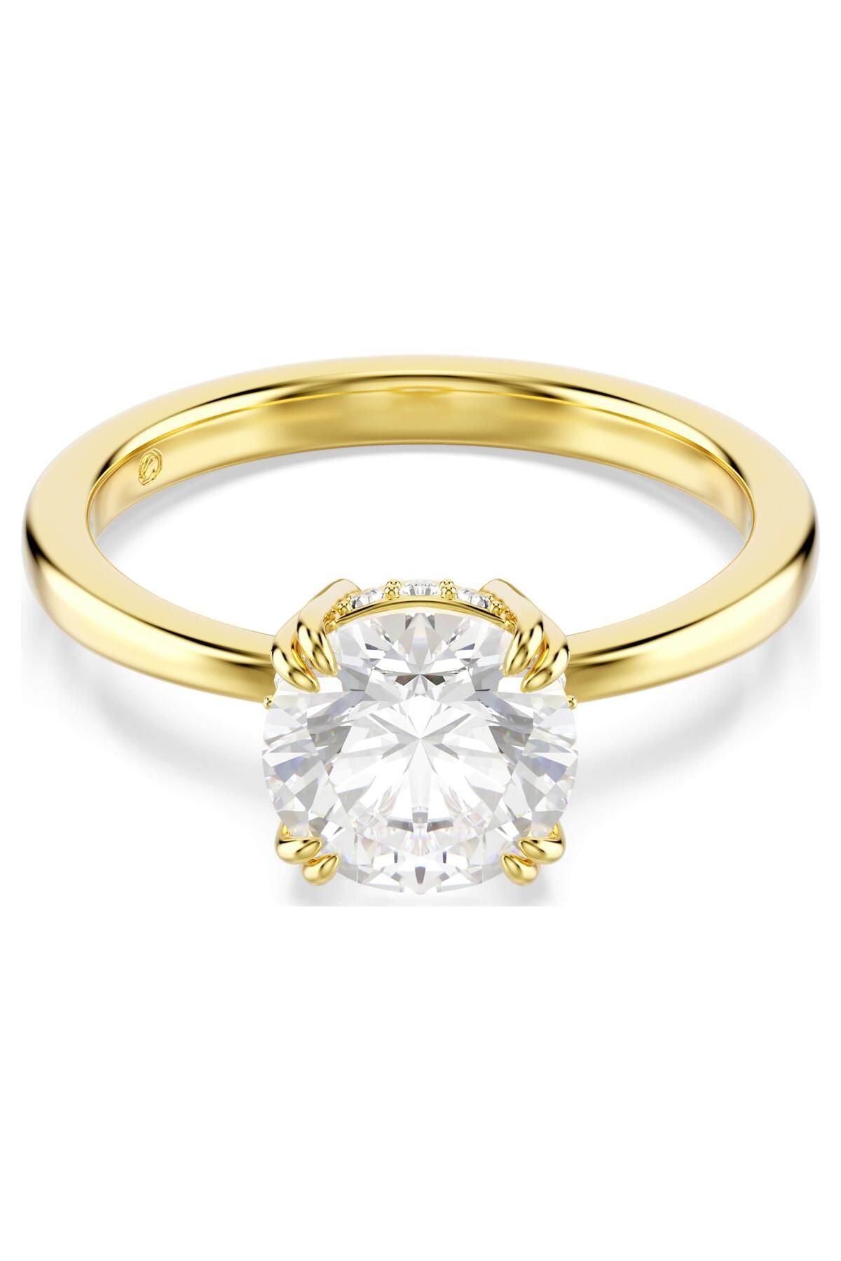 Swarovski 5723332 Swarovski Yüzük Stılla:Rıng Rnd Whıte/Gos 58