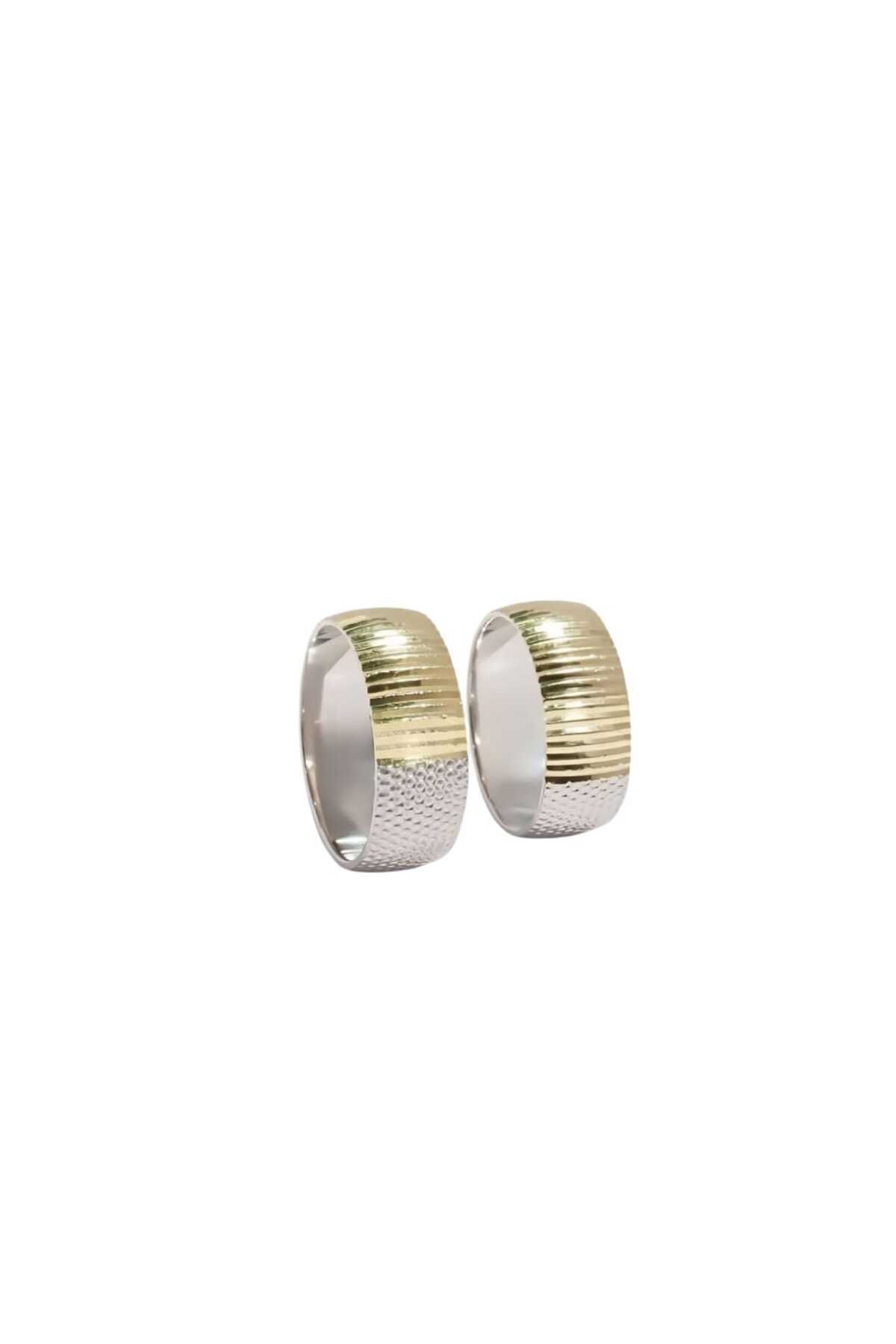 Sunset Jewelery Çift Frekans Gümüş Alyans