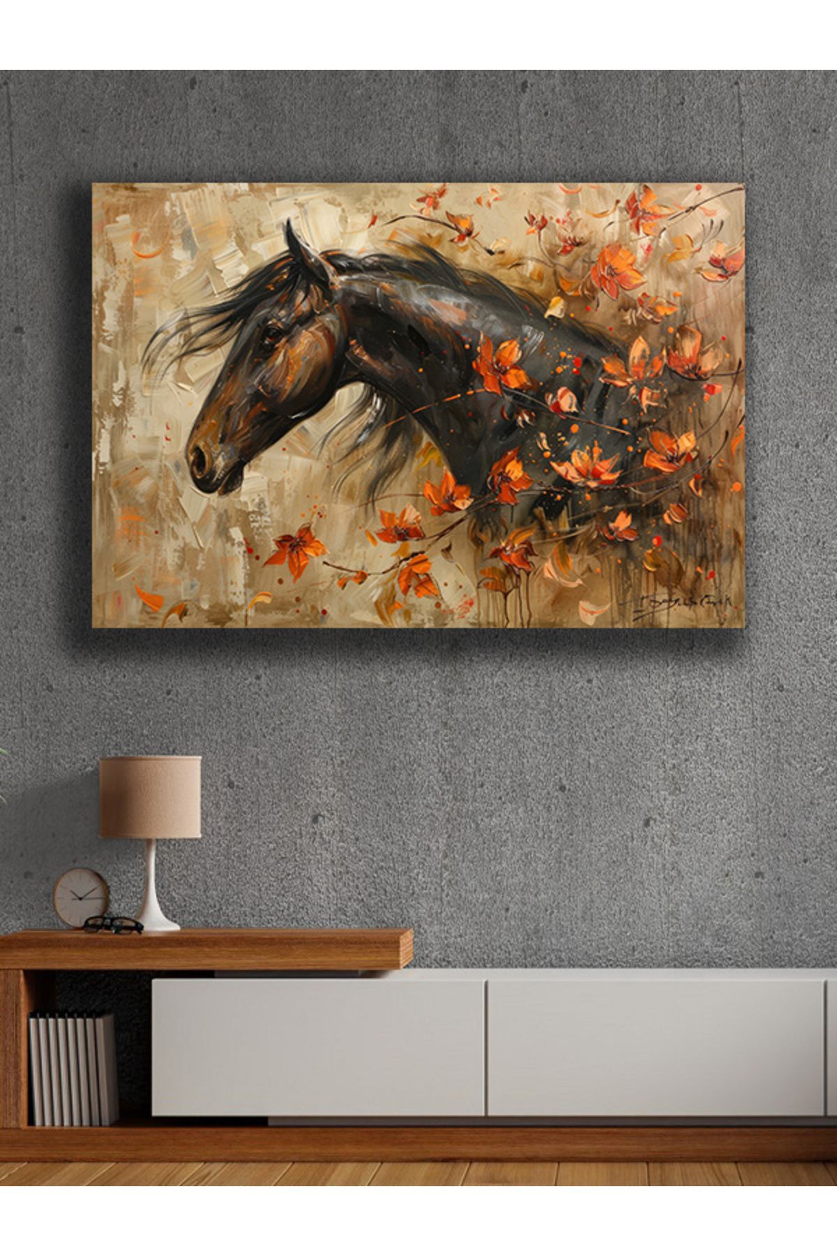 PRİME Concept Modern dekorasyon kanvas tablo %100 pamuklu kumaş