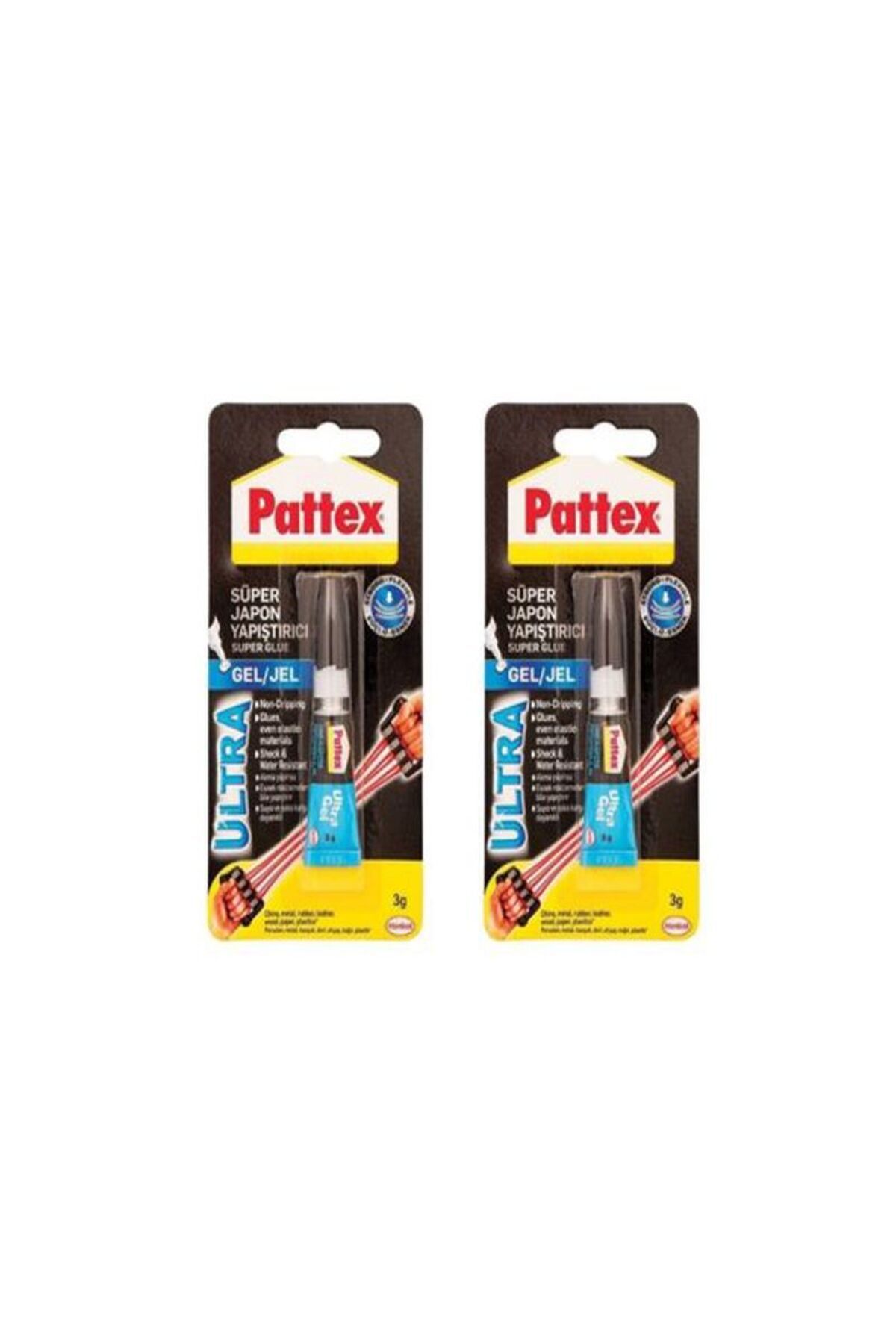 Pattex SÜPER JAPON YAPIŞTIRICI 3G BLİSTER 2 ADET