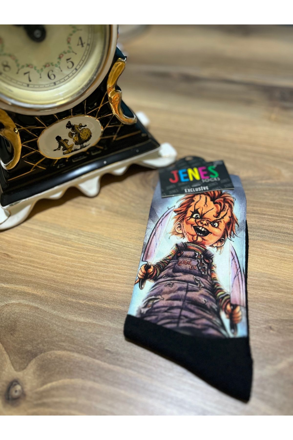 JENES Dijital Baskılı Çorap Uzun Soket Premium Unisex Çorap