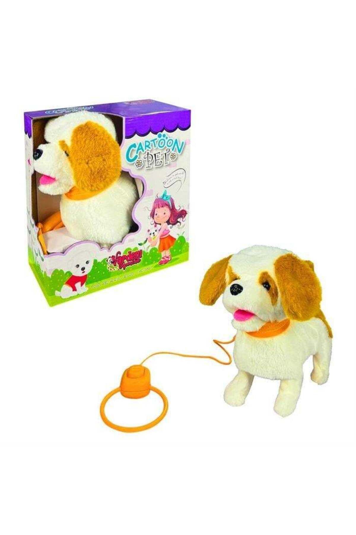 Modafiks Peluş Tasmalı Yürüyen Köpek