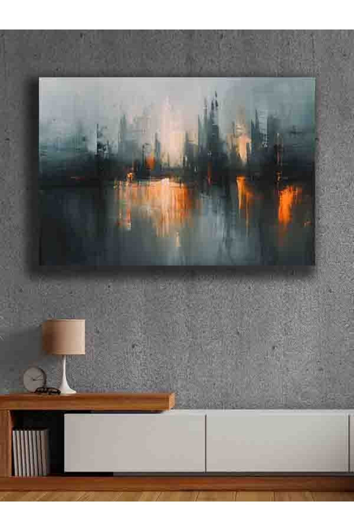 PRİME Concept Modern dekorasyon kanvas tablo %100 pamuklu kumaş